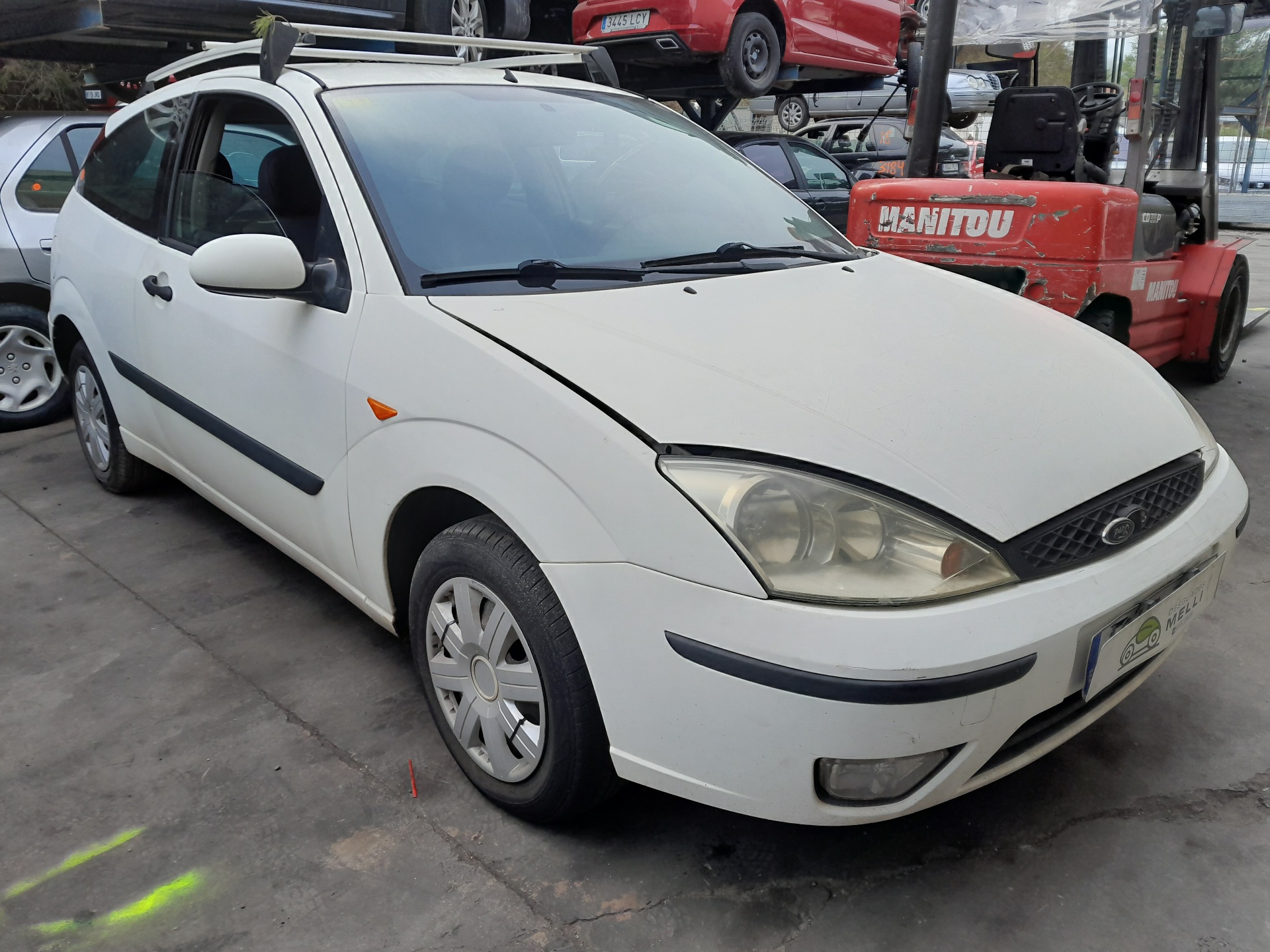 PEUGEOT Focus 1 generation (1998-2010) Предна дясна врата 1430143 21184899