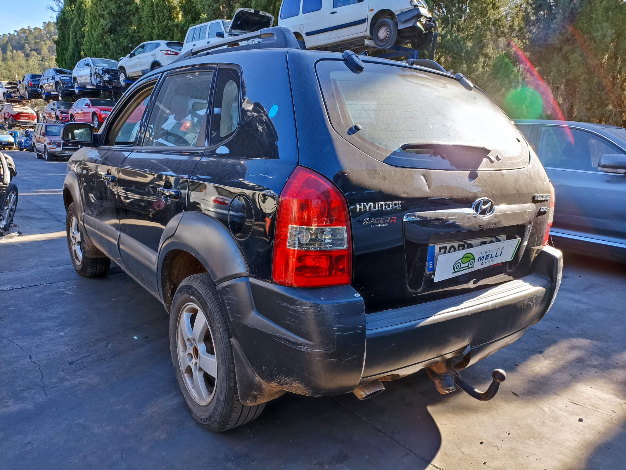 LANCIA Tucson 1 generation (2004-2010) Стеклоподъемник передней левой двери 824702E010 21087284