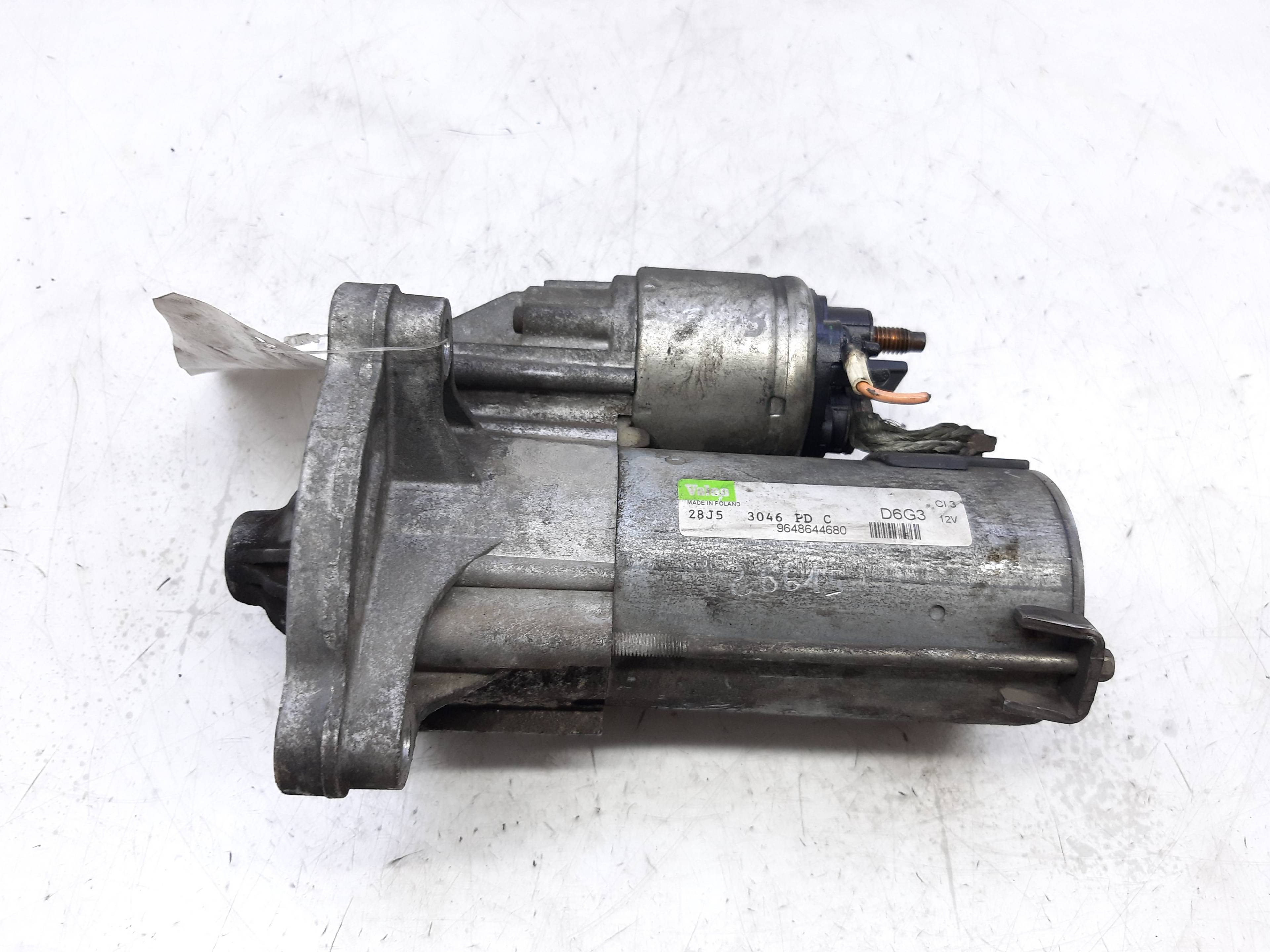 CITROËN Xsara Picasso 1 generation (1999-2010) Starter Motor 9648644680 20139766