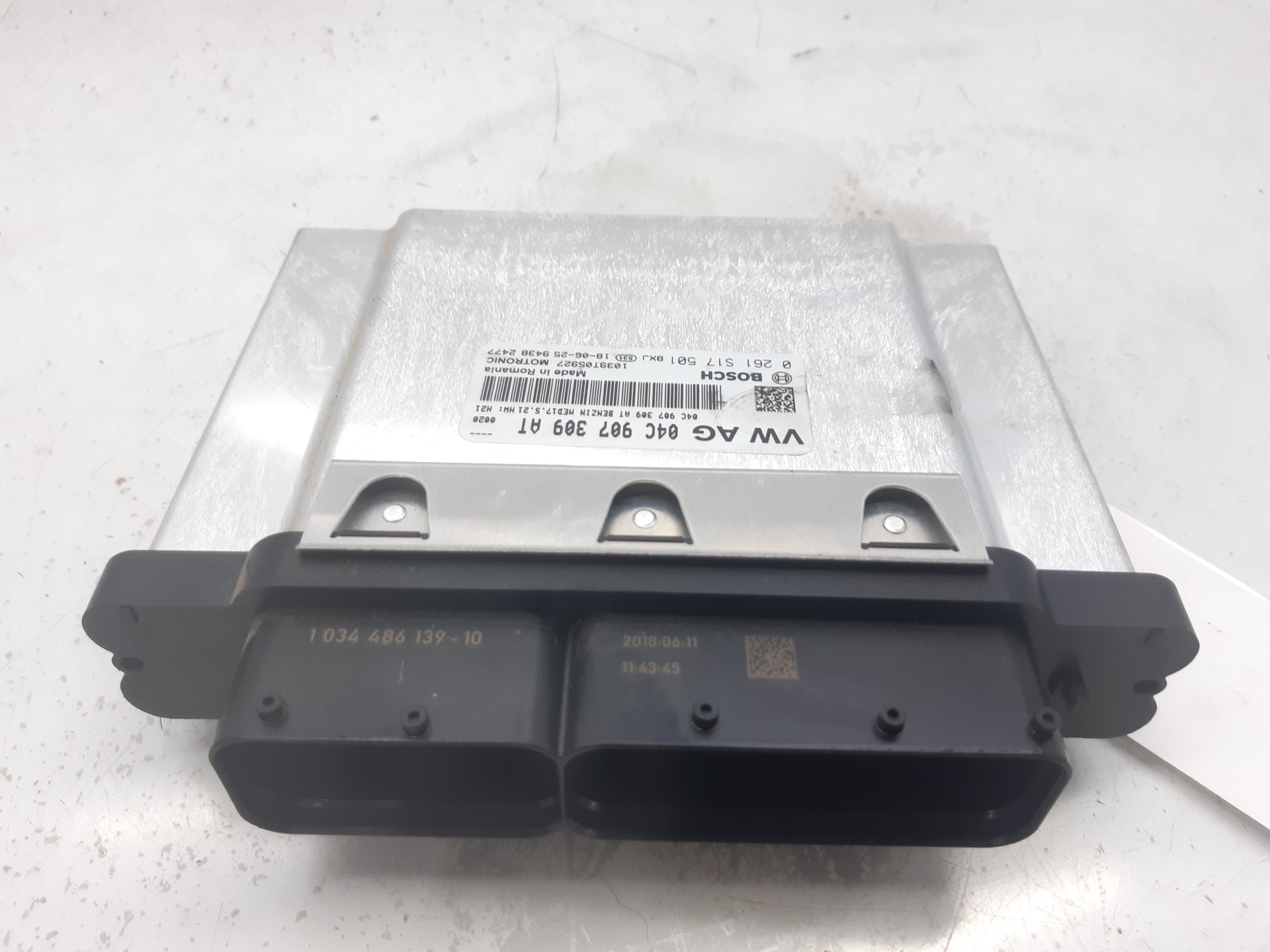 SEAT Alhambra 2 generation (2010-2021) Engine Control Unit ECU 04C907309AT 18654622