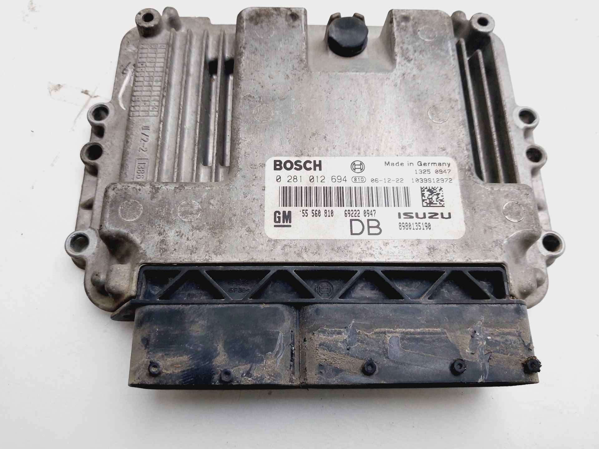 OPEL Astra H (2004-2014) Engine Control Unit ECU 55560818 25355747