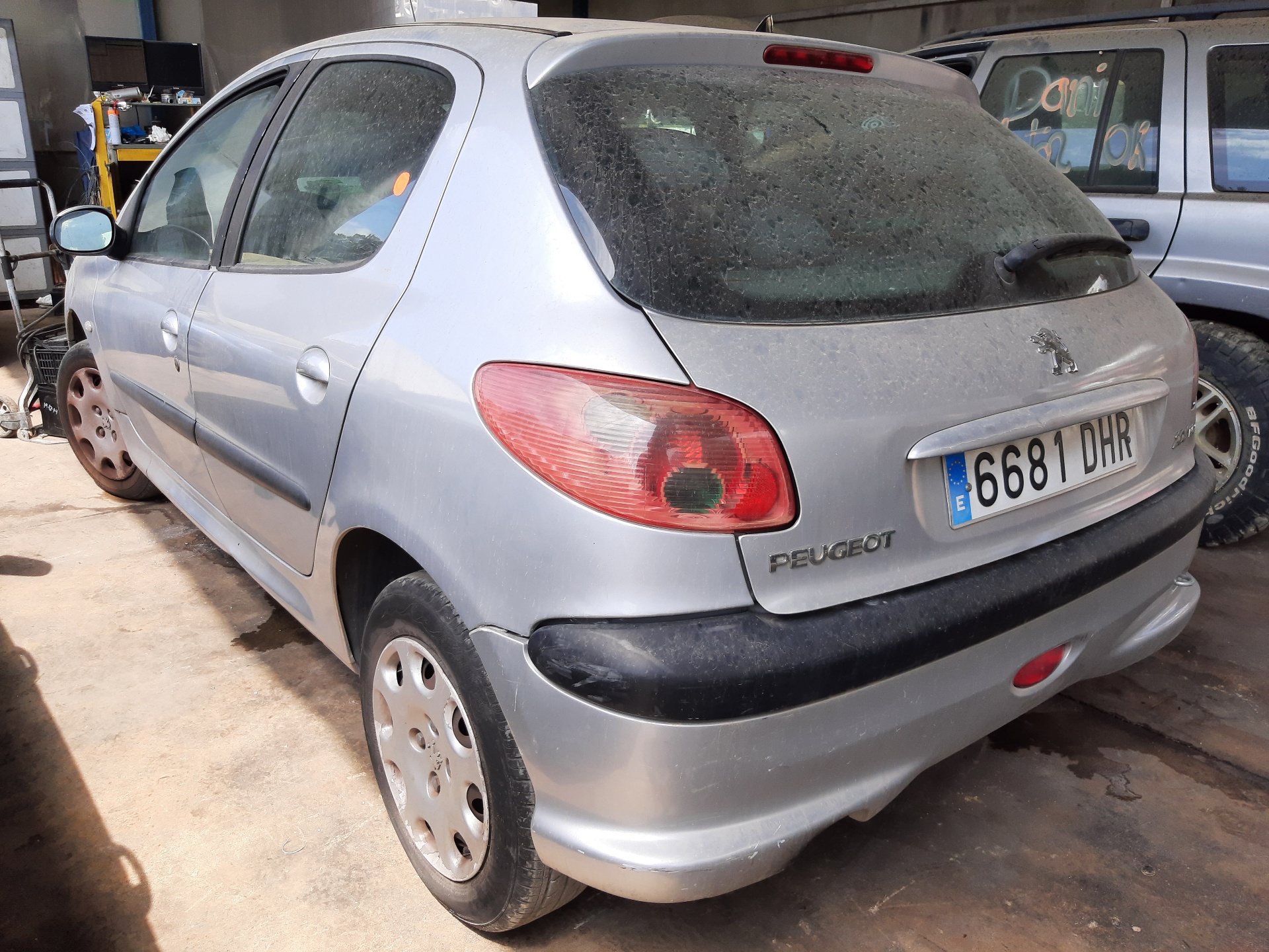 PEUGEOT 206 1 generation (1998-2009) Замок зажигания 9641551180 20992863