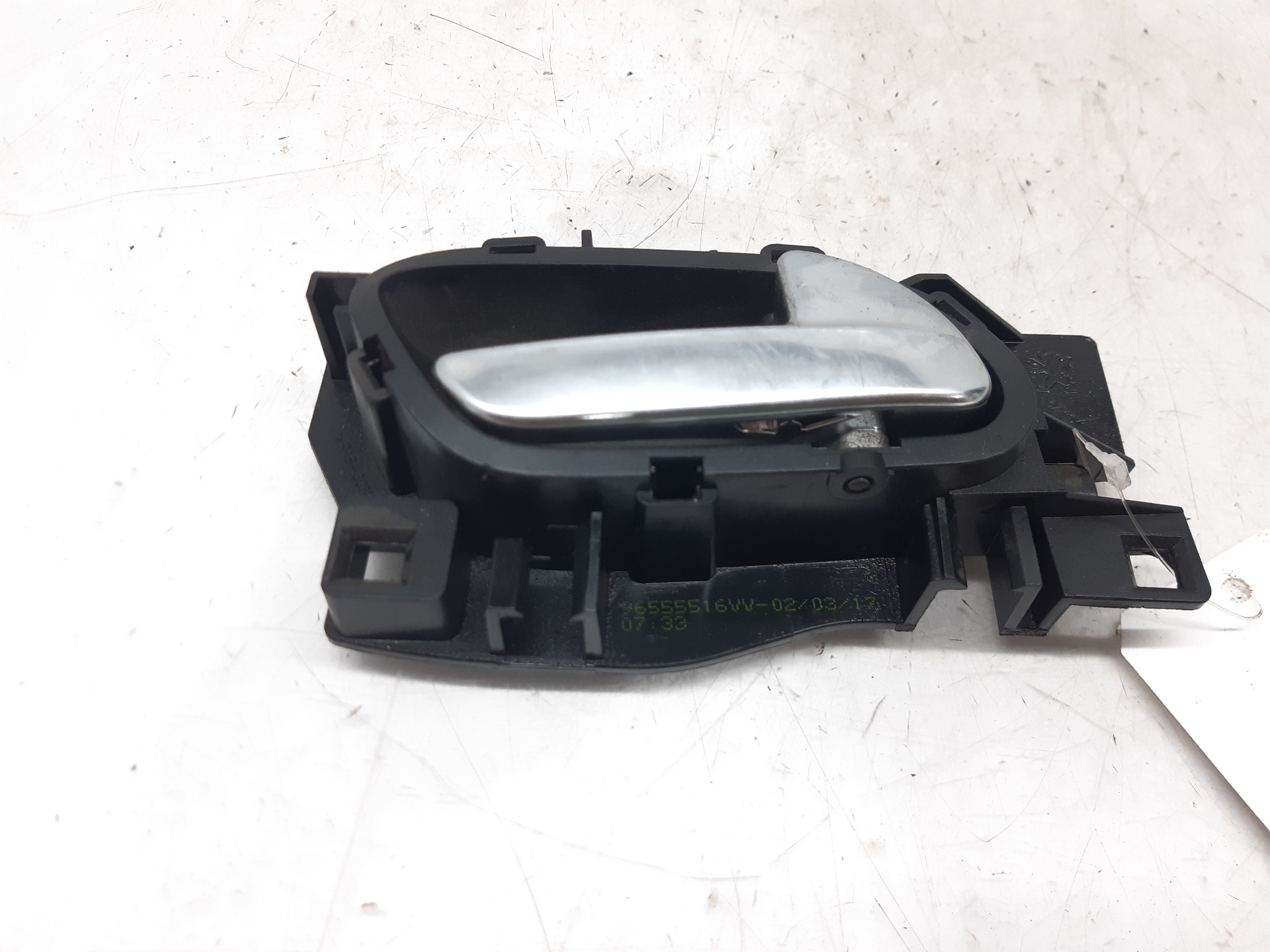 PEUGEOT 2008 1 generation (2013-2020) Right Rear Internal Opening Handle 96555516VV 24129868