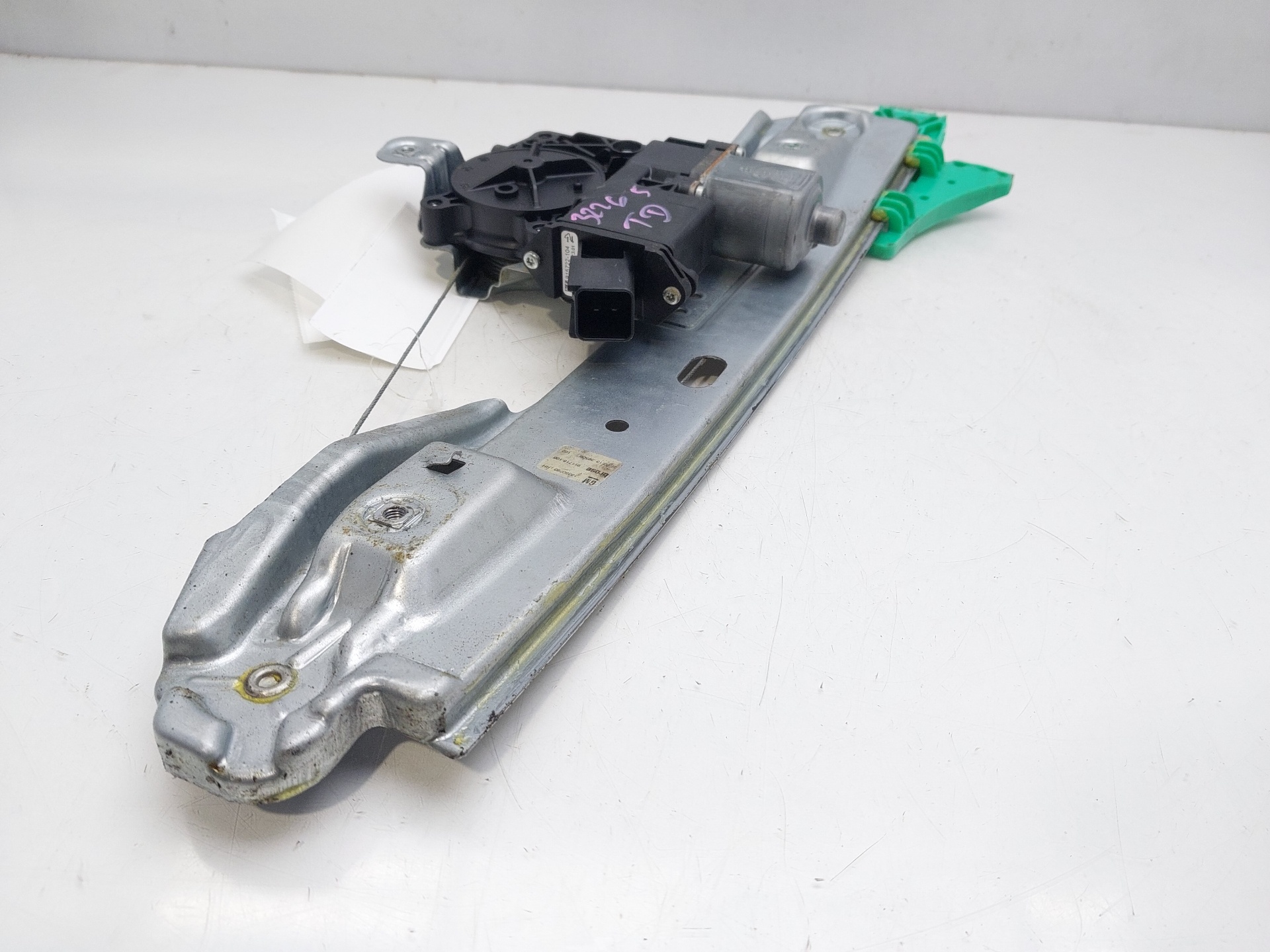 OPEL Astra J (2009-2020) Rear Right Door Window Regulator 13350763 21448205