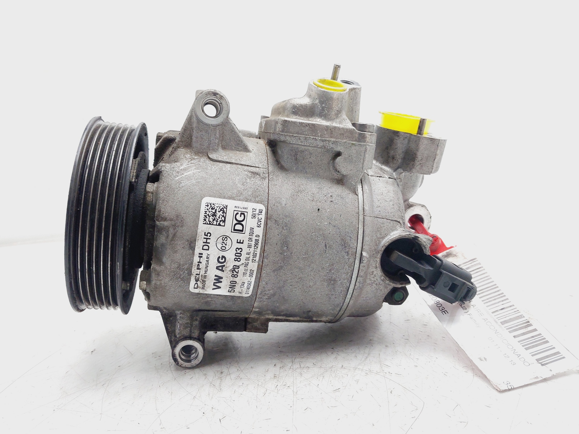 SKODA Fabia 2 generation  (2010-2014) Pompe de climatisation 5N0820803E 25618687