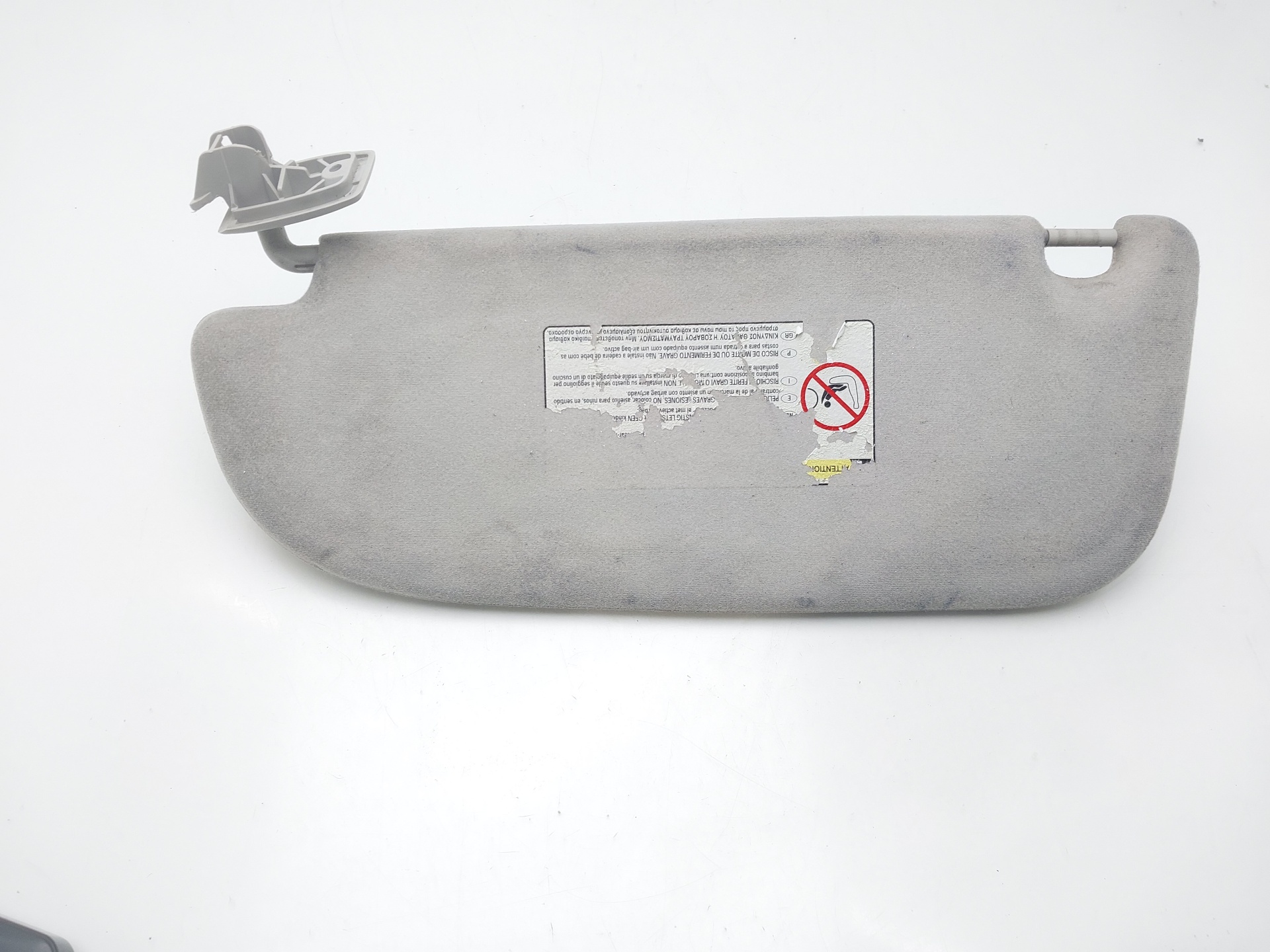 PEUGEOT 307 1 generation (2001-2008) Left Side Sun Visor 8143HL 23075020