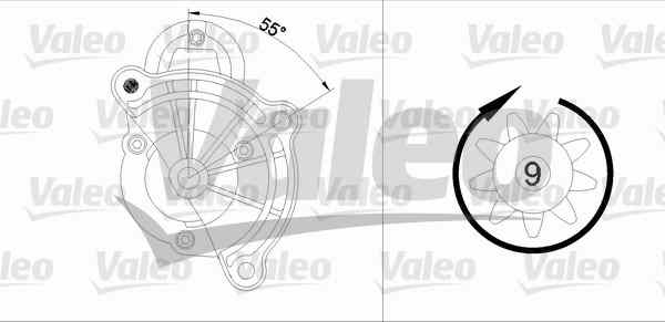 CITROËN Xsara 1 generation (1997-2004) Starter auto D6RA572 20168881