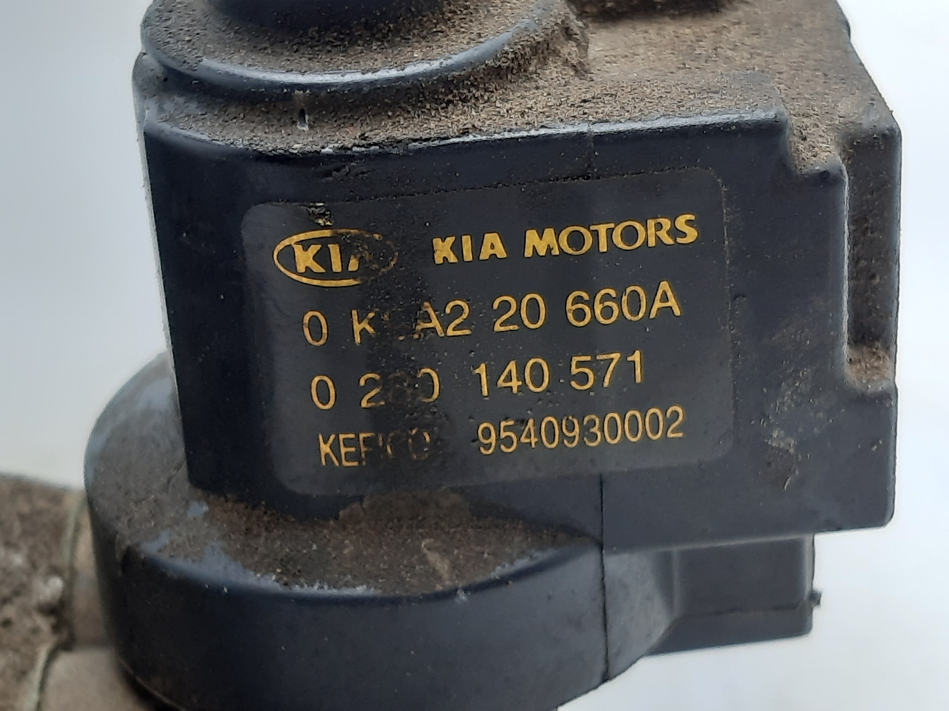 KIA Shuma 2 generation (2001-2004) Throttle Body 0K9A220660A 24121404