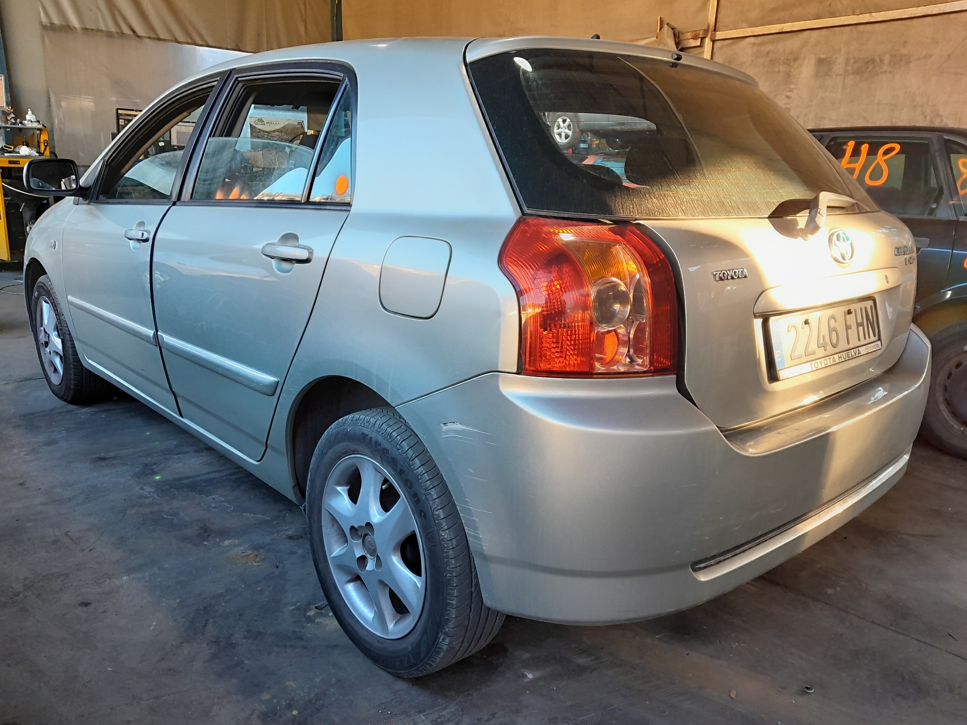 TOYOTA Corolla E120 (2000-2008) Ilmaisin Pyyhkijän vipu 02290173738 22463004