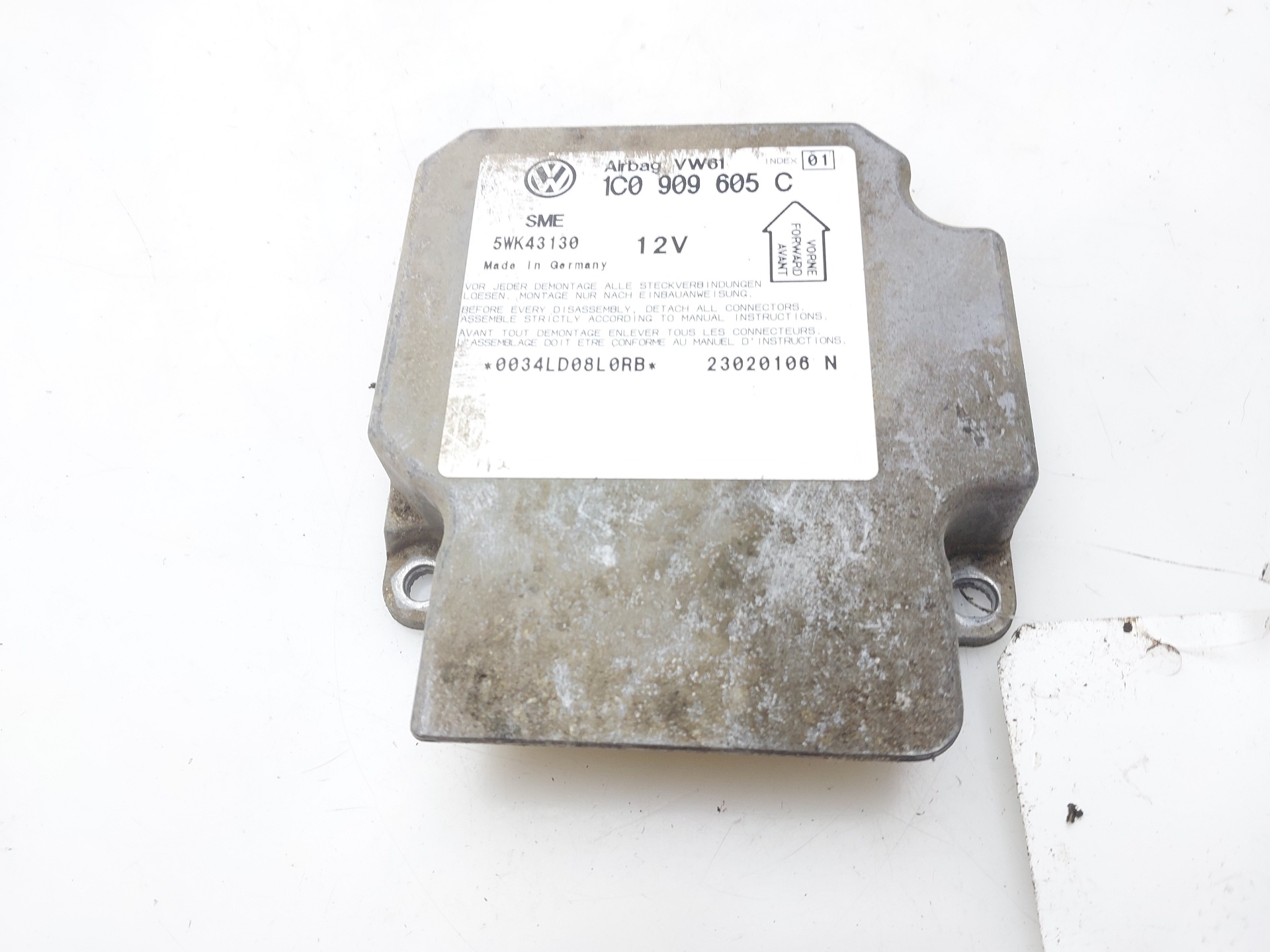 VOLKSWAGEN Passat B5 (1996-2005) Блок SRS 1C0909605C 23685849