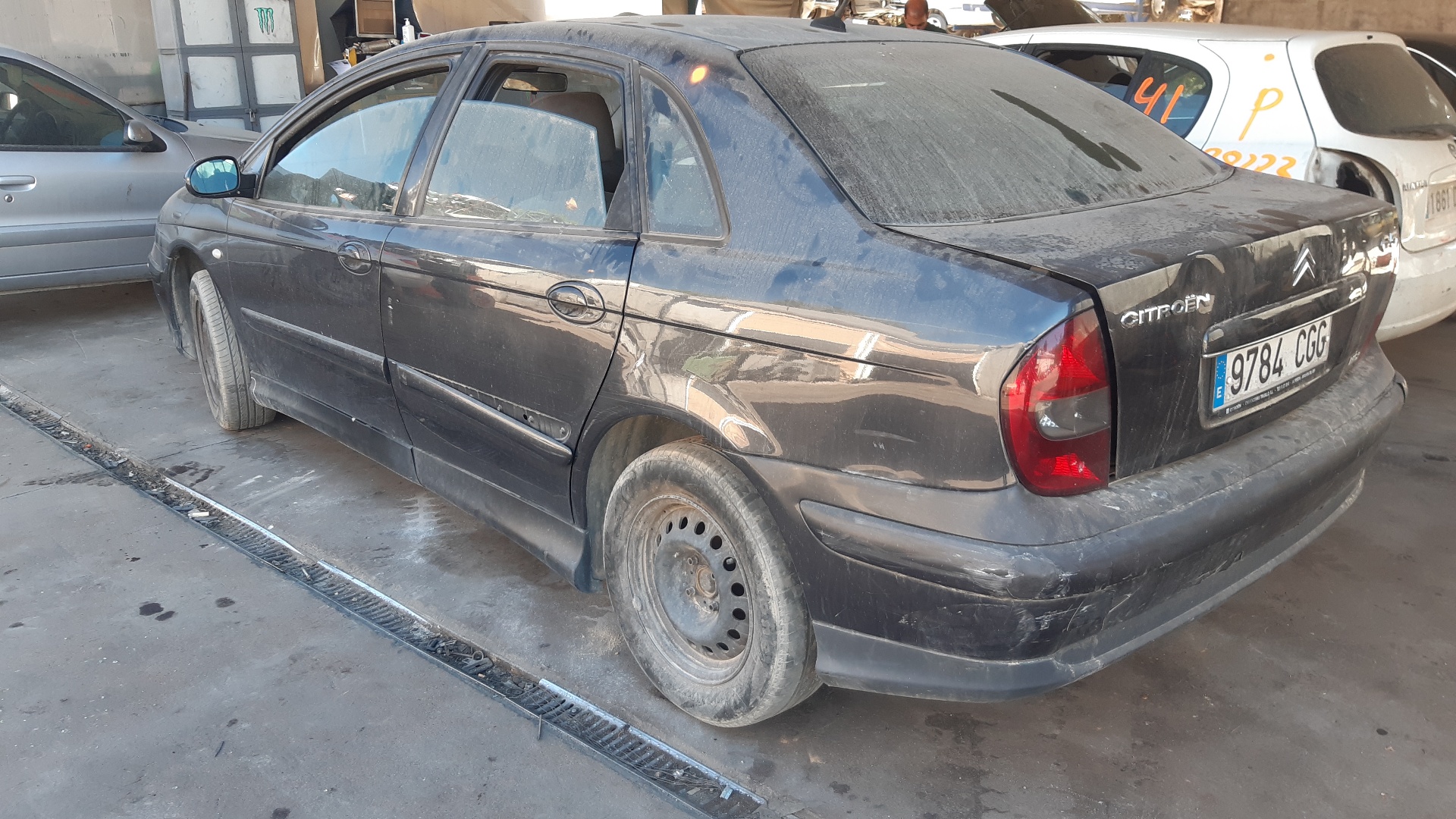 CITROËN C5 1 generation (2001-2008) Усилитель переднего бампера 7414S7 22435109