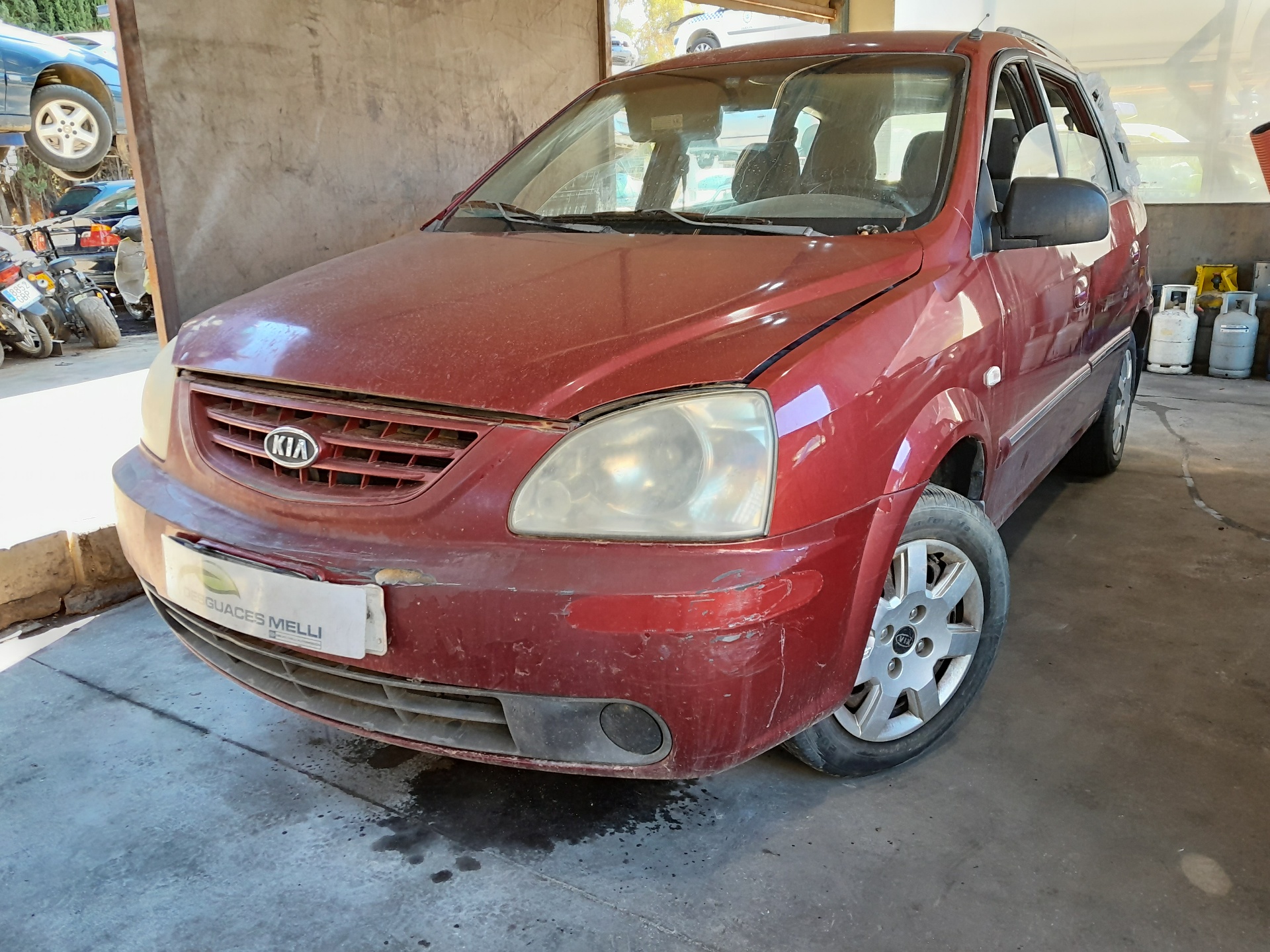 KIA Carens 2 generation (2002-2006) Oglindă ușă stânga față 0K2HB69180 22461970