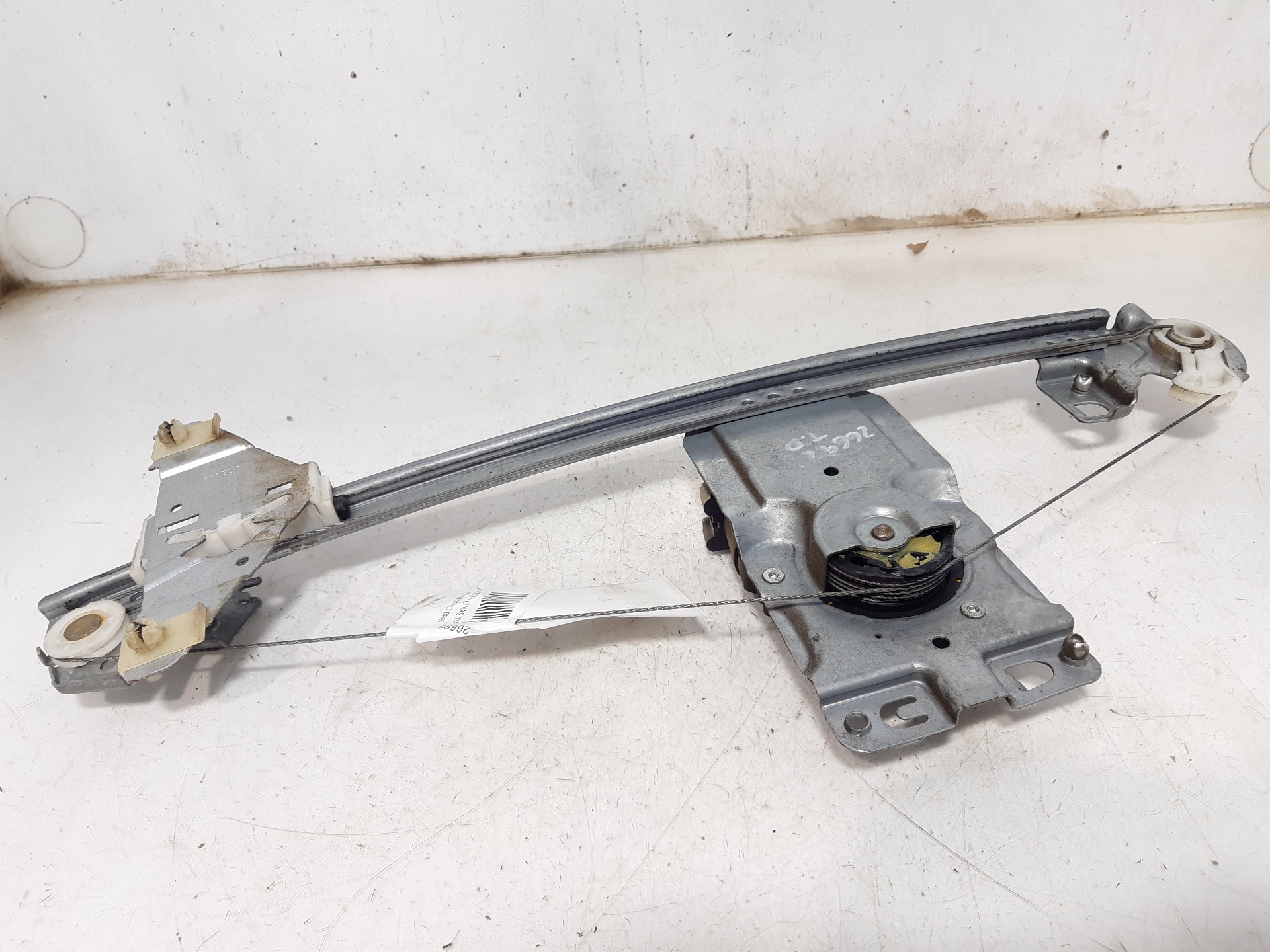 PEUGEOT 307 1 generation (2001-2008) Rear Right Door Window Regulator 9224A4 22026698