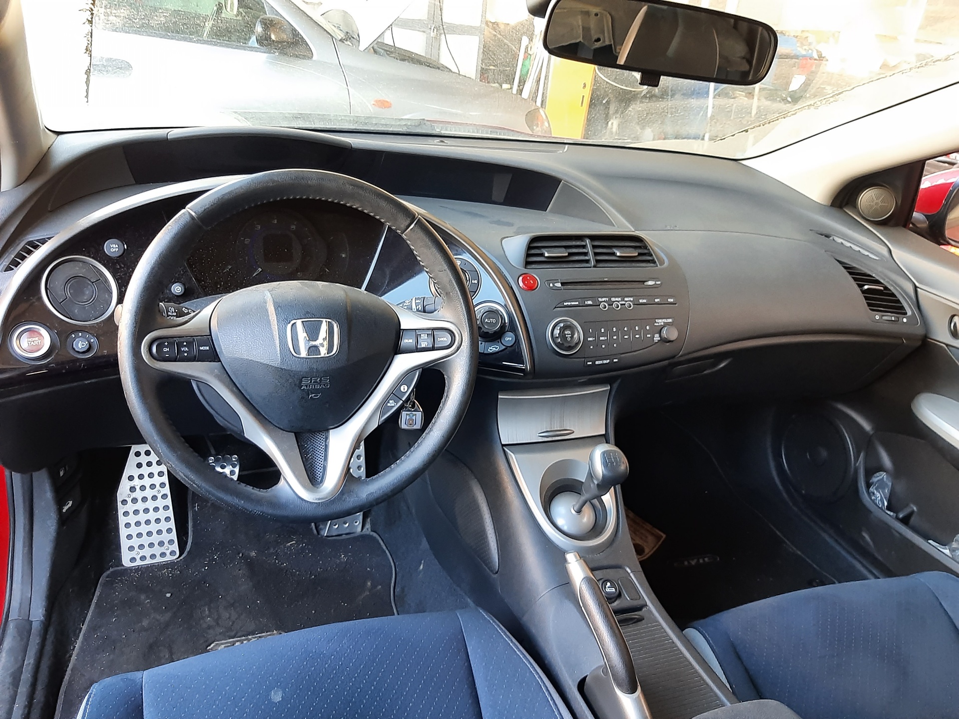 HONDA Civic 8 generation (2005-2012) Aizmugurējā labā durvju slēdzene 72611SMGG0 21089531