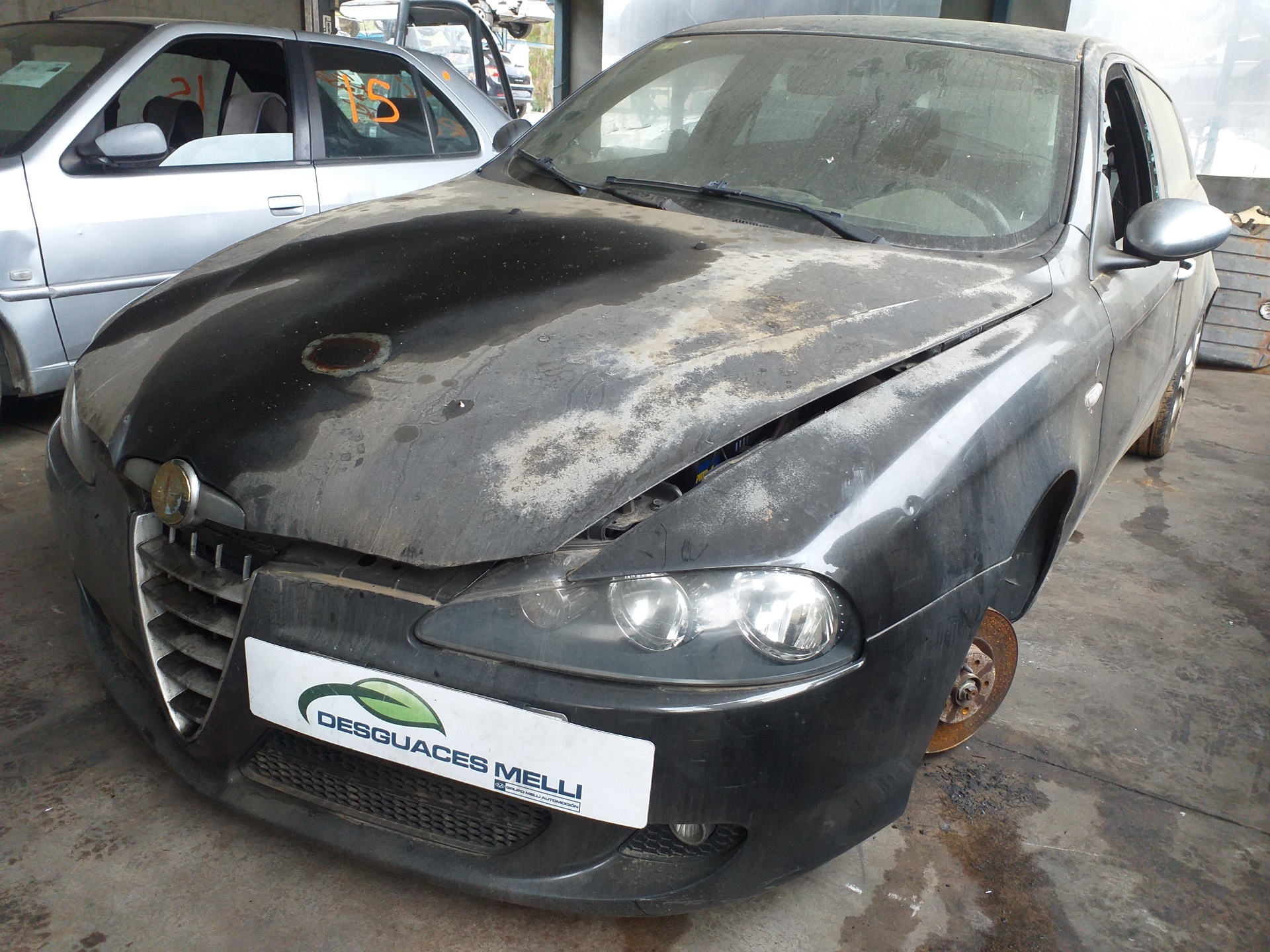 ALFA ROMEO 147 2 generation (2004-2010) Кронштейн ручки передней левой двери 46736147 24128916