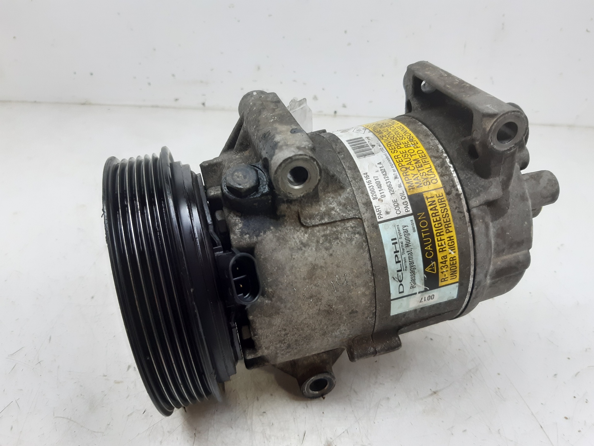 RENAULT Megane 2 generation (2002-2012) Air Condition Pump 7700103536 25427948