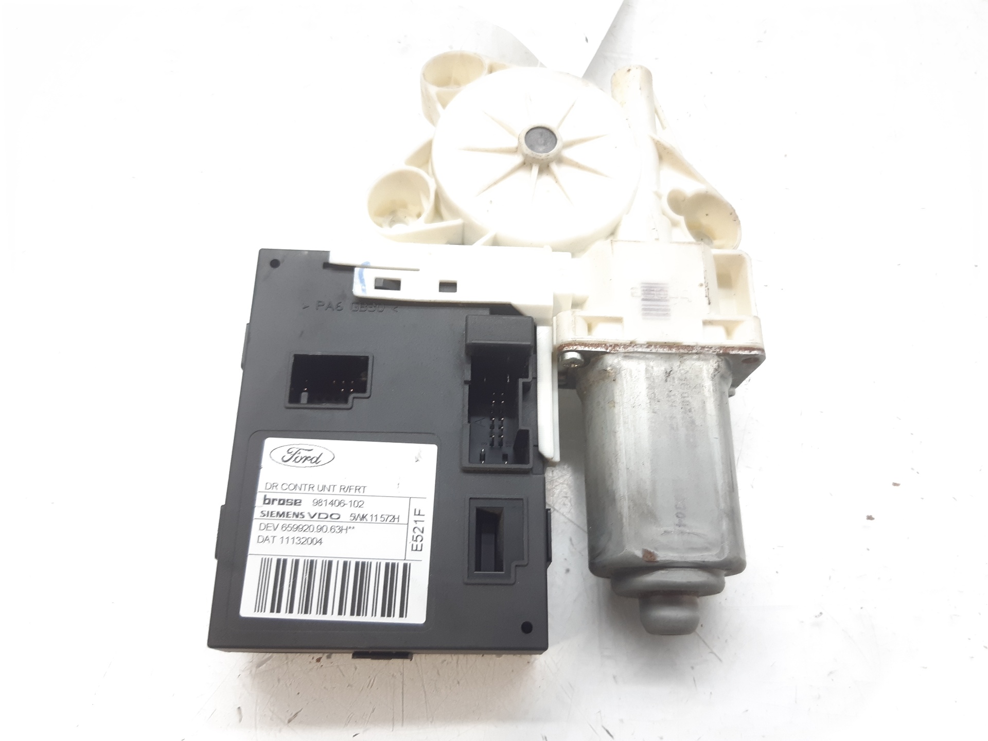 VAUXHALL C-Max 1 generation (2003-2010) Front Right Door Window Control Motor 6M5T14B533AA 20789243