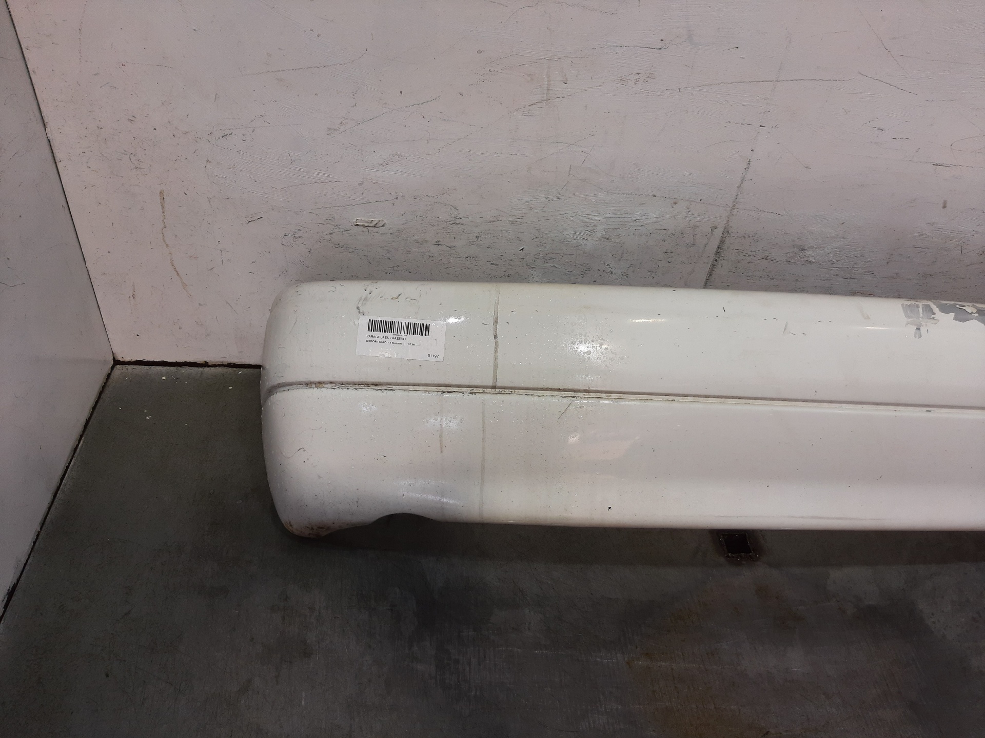 OPEL Saxo 2 generation (1996-2004) Rear Bumper 7410S5 23031745