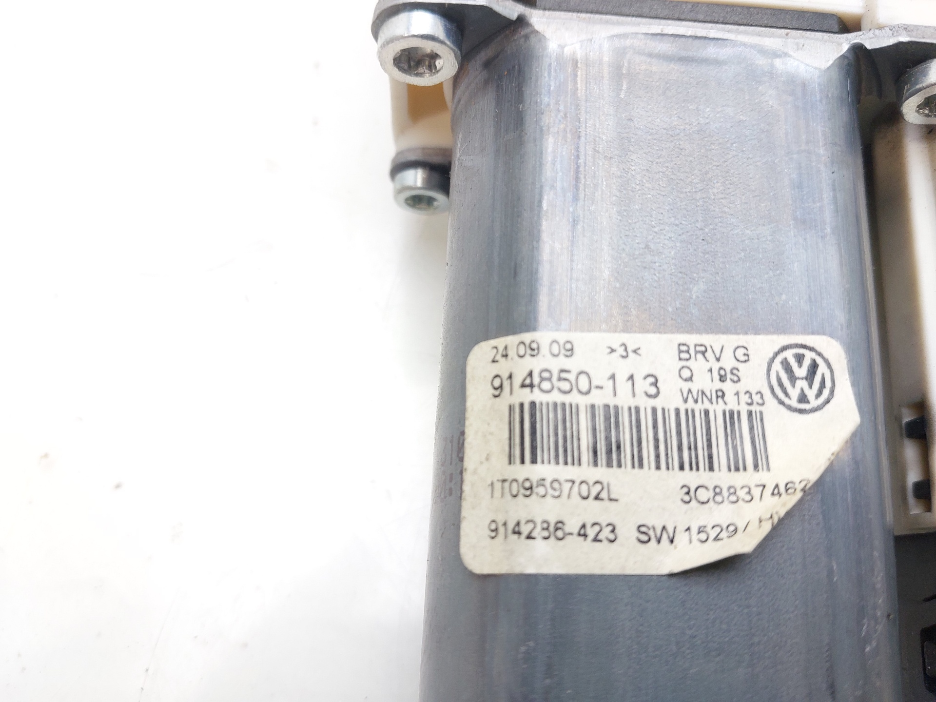 VOLKSWAGEN Passat CC 1 generation (2008-2017) Front Right Door Window Control Motor 3C8837462J 20794418