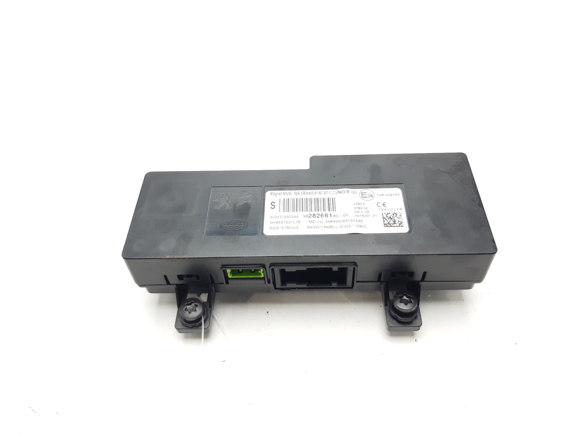 PEUGEOT 3008 2 generation (2017-2023) Other Control Units 9828266180 24952692