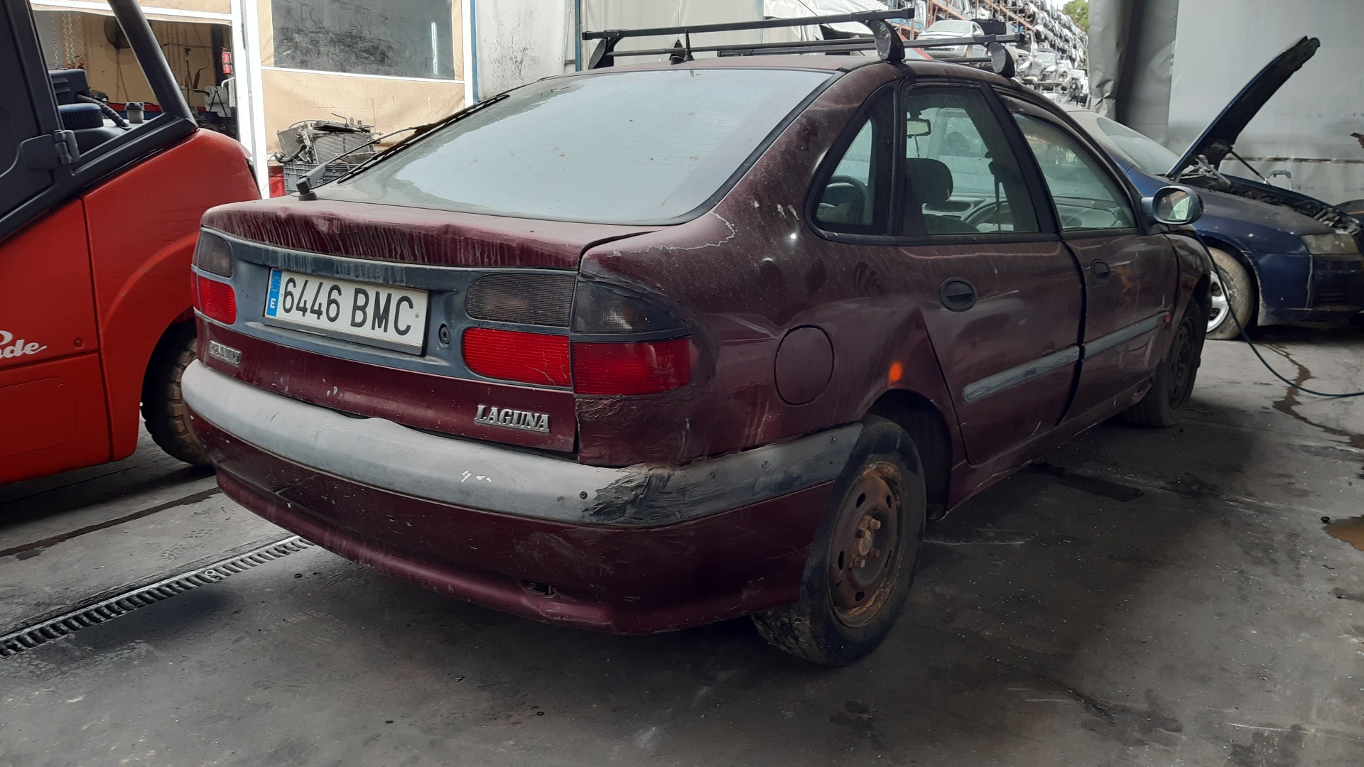 RENAULT Laguna 1 generation (1993-2001) Супорт тормозов передний правый 873203473R 18730651