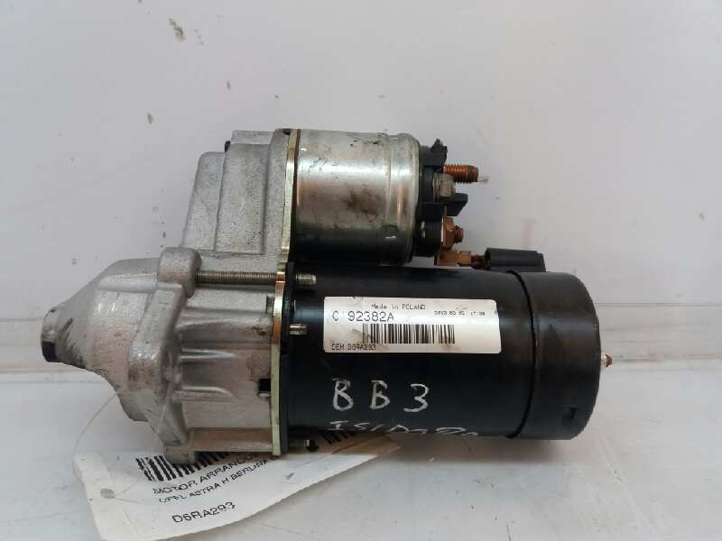 OPEL Astra J (2009-2020) Starter Motor D6RA293 18361535