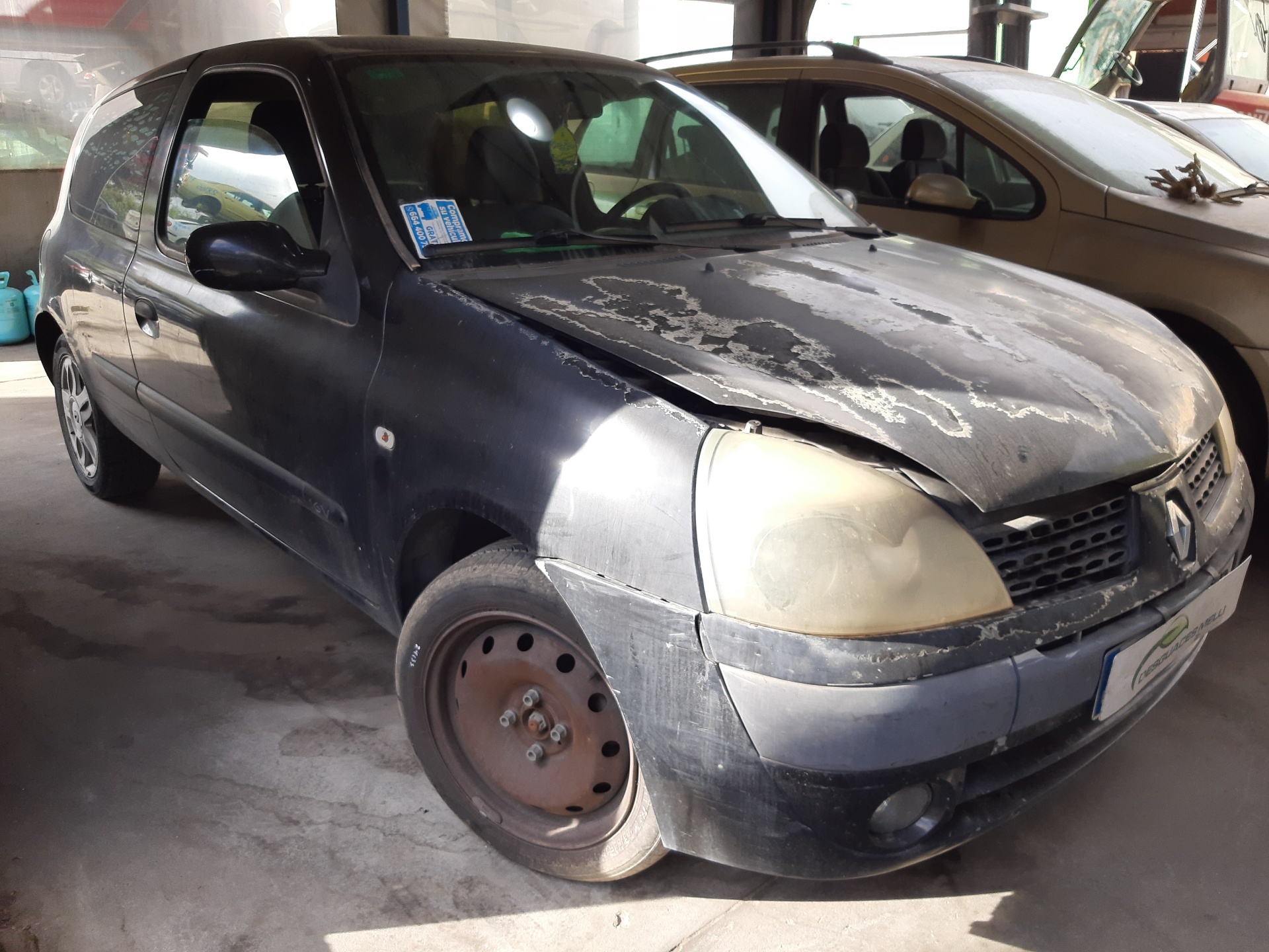 RENAULT Clio 2 generation (1998-2013) Lukturu vadības slēdzis 7701047551 20147154