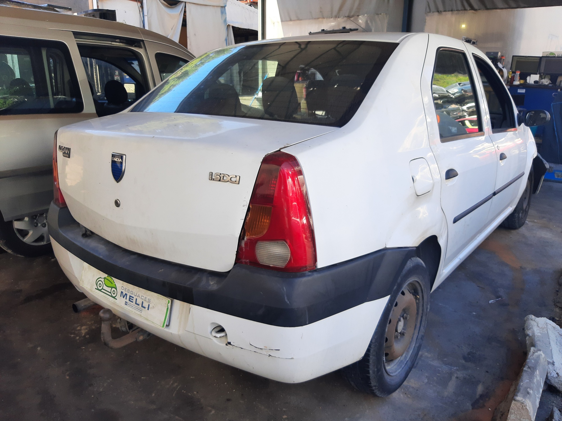 MITSUBISHI Logan 1 generation (2004-2012) Galinio dangčio spyna 7700791731 25700489