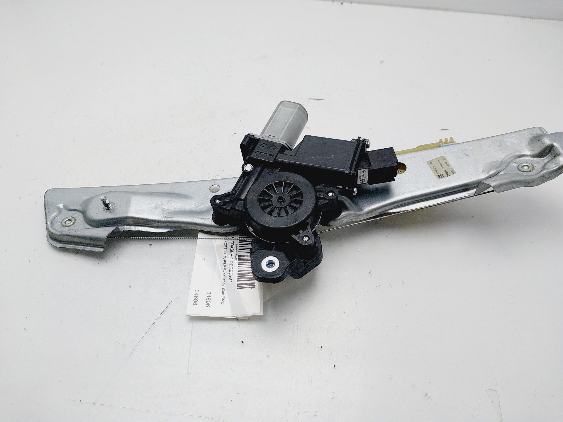 OPEL Astra K (2015-2021) Rear Right Door Window Regulator 13406678 25425677