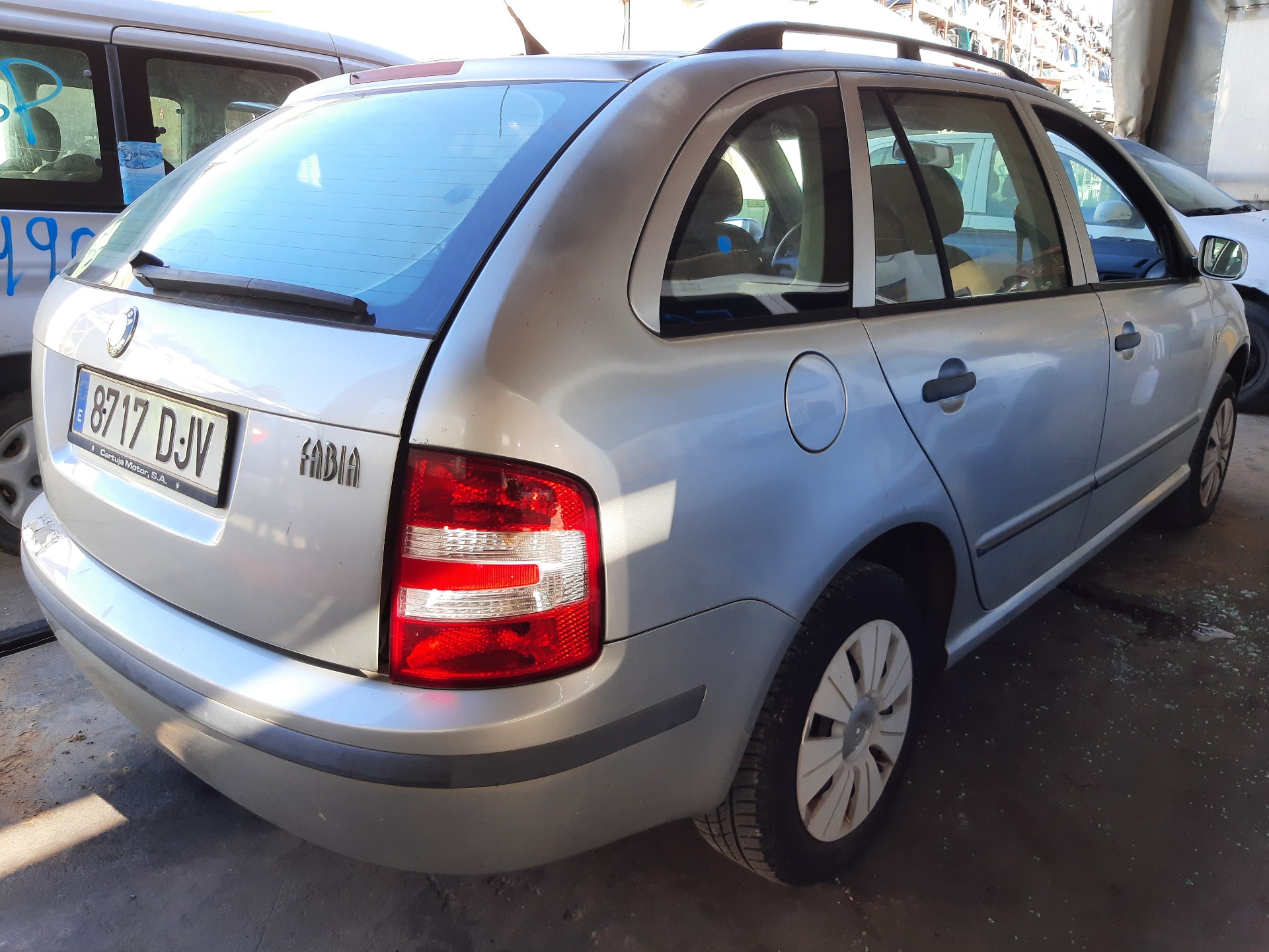 RENAULT Octavia 2 generation (2004-2013) Kairys skydelis nuo saulės (saulės apsauga) 6Y2857551 22330942