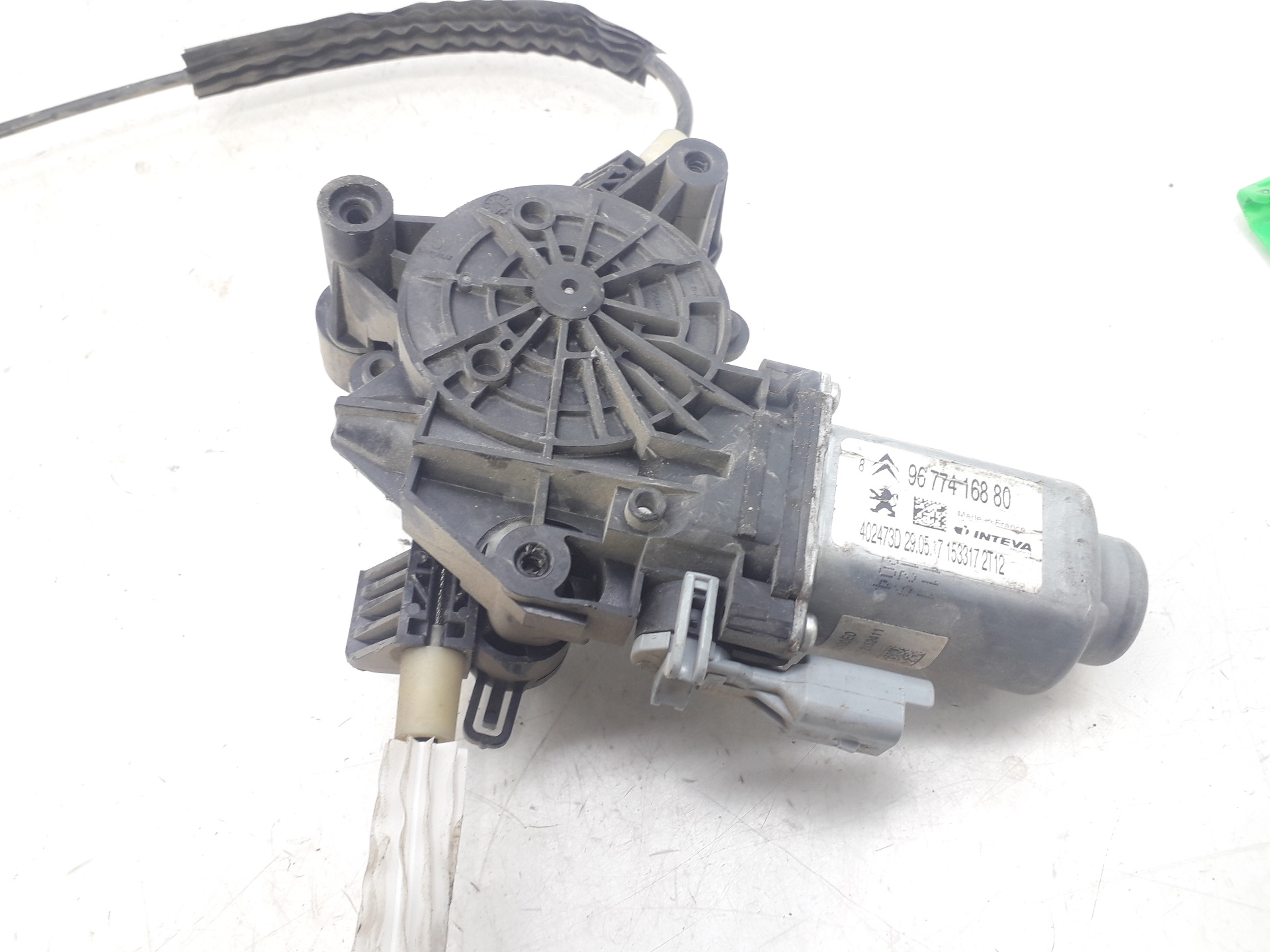 DODGE C-Elysee 2 generation (2012-2017) Front Right Door Window Regulator 9674412380 18798712