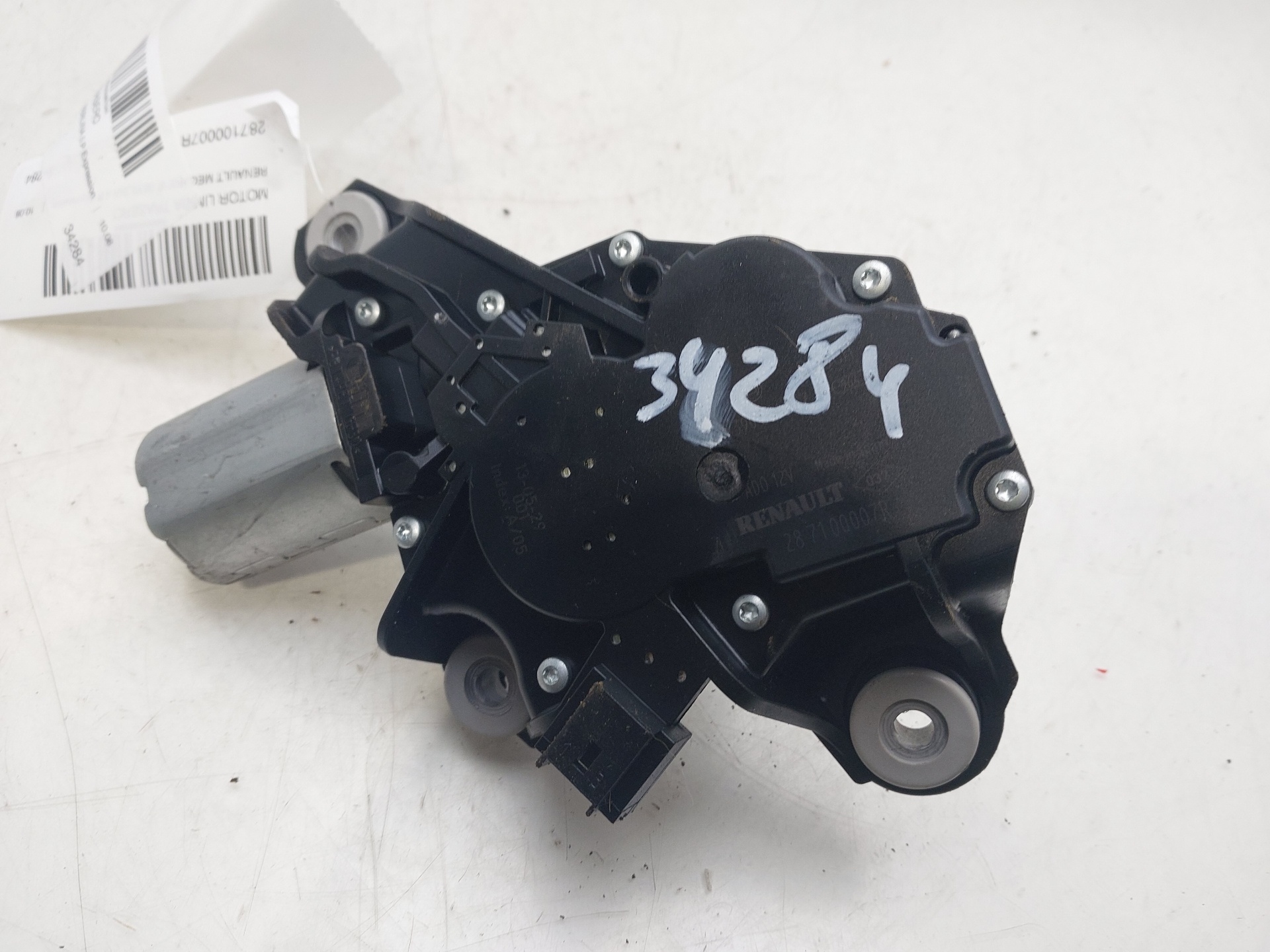 RENAULT Megane 3 generation (2008-2020) Tailgate  Window Wiper Motor 287100007R 24760930