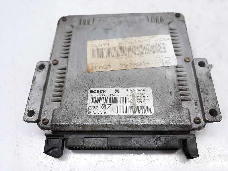 CITROËN Golf 1 generation (1974-1993) Engine Control Unit ECU 9635157580 20176735