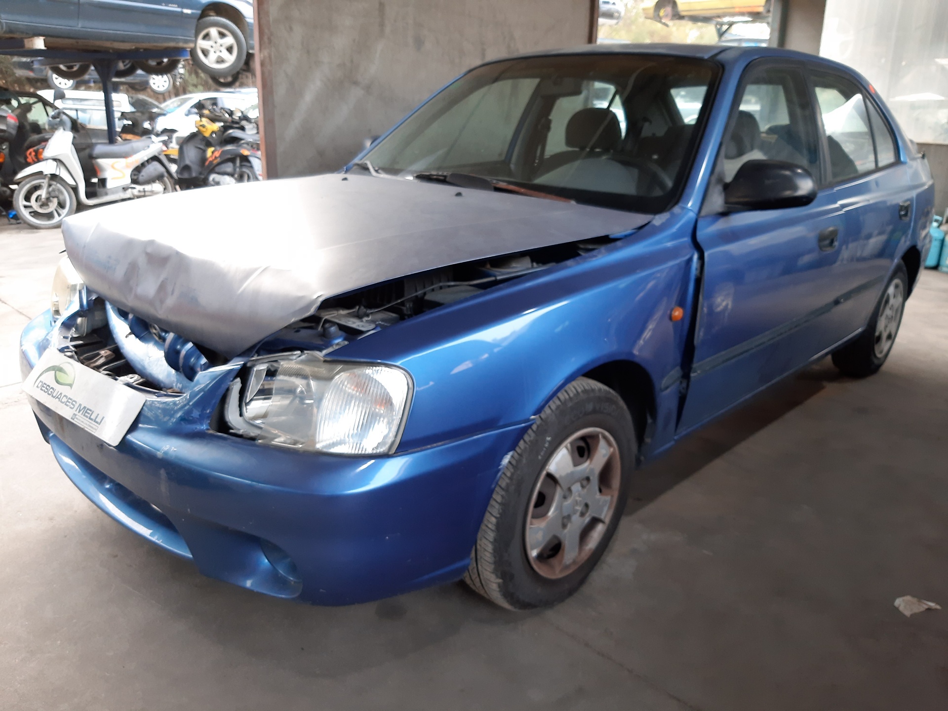 HYUNDAI Accent LC (1999-2013) Передняя правая дверь 7600425031 22461400