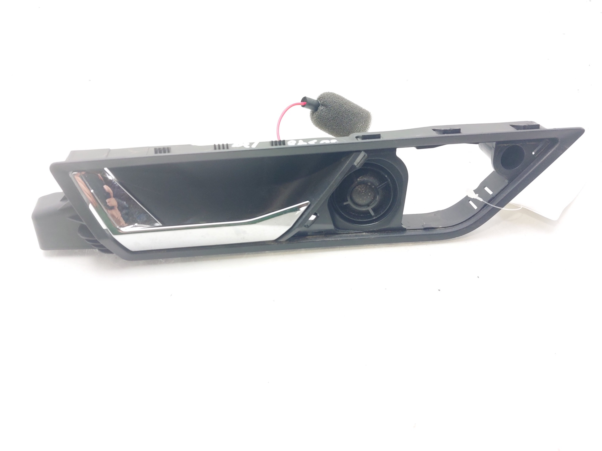 SKODA Fabia 2 generation  (2010-2014) Front Left Door Interior Handle Frame 6V0837221, 43.244KMS, 5PUERTAS 23065737