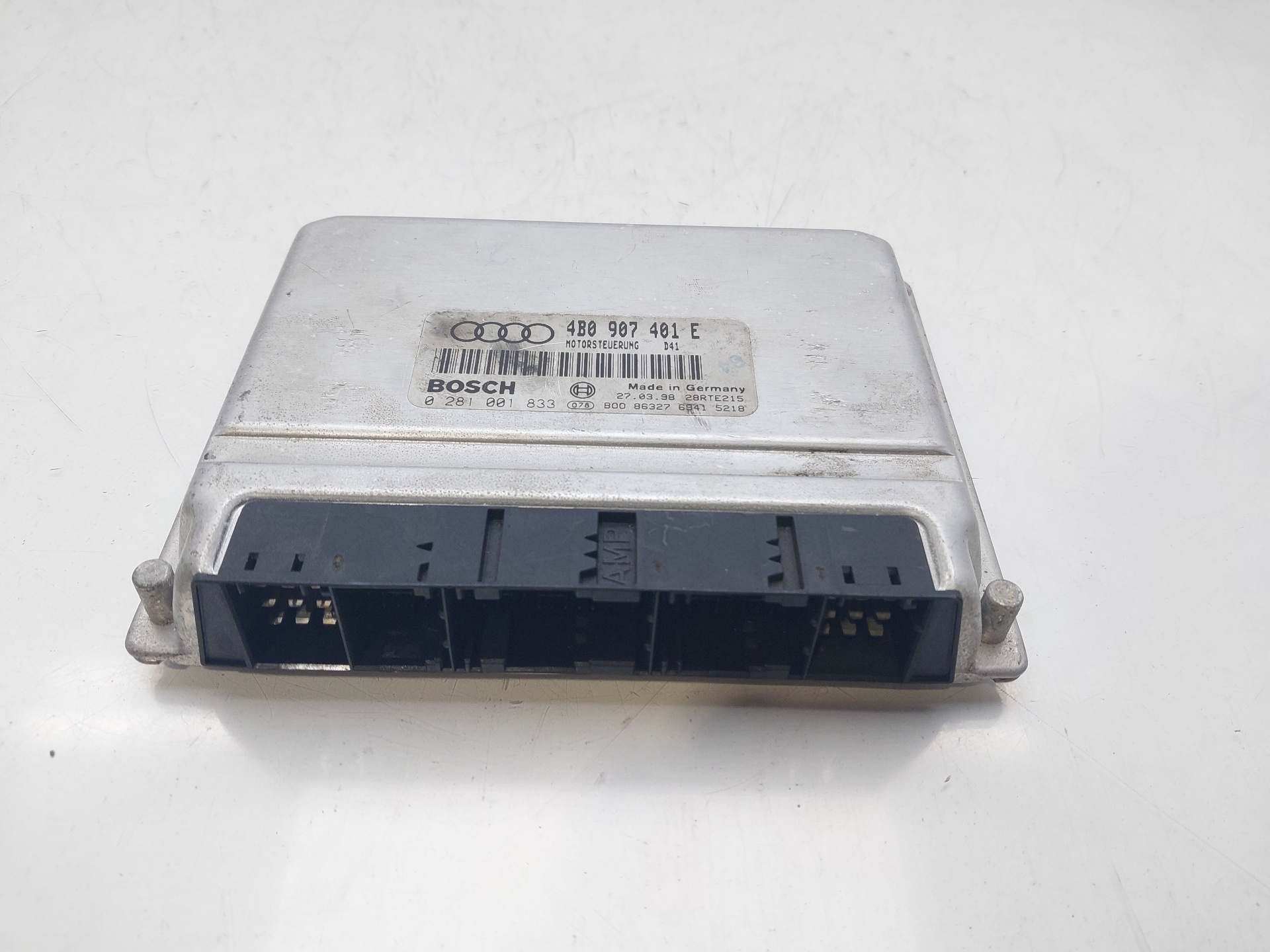 AUDI A3 8L (1996-2003) Engine Control Unit ECU 4B0907401E 20391437