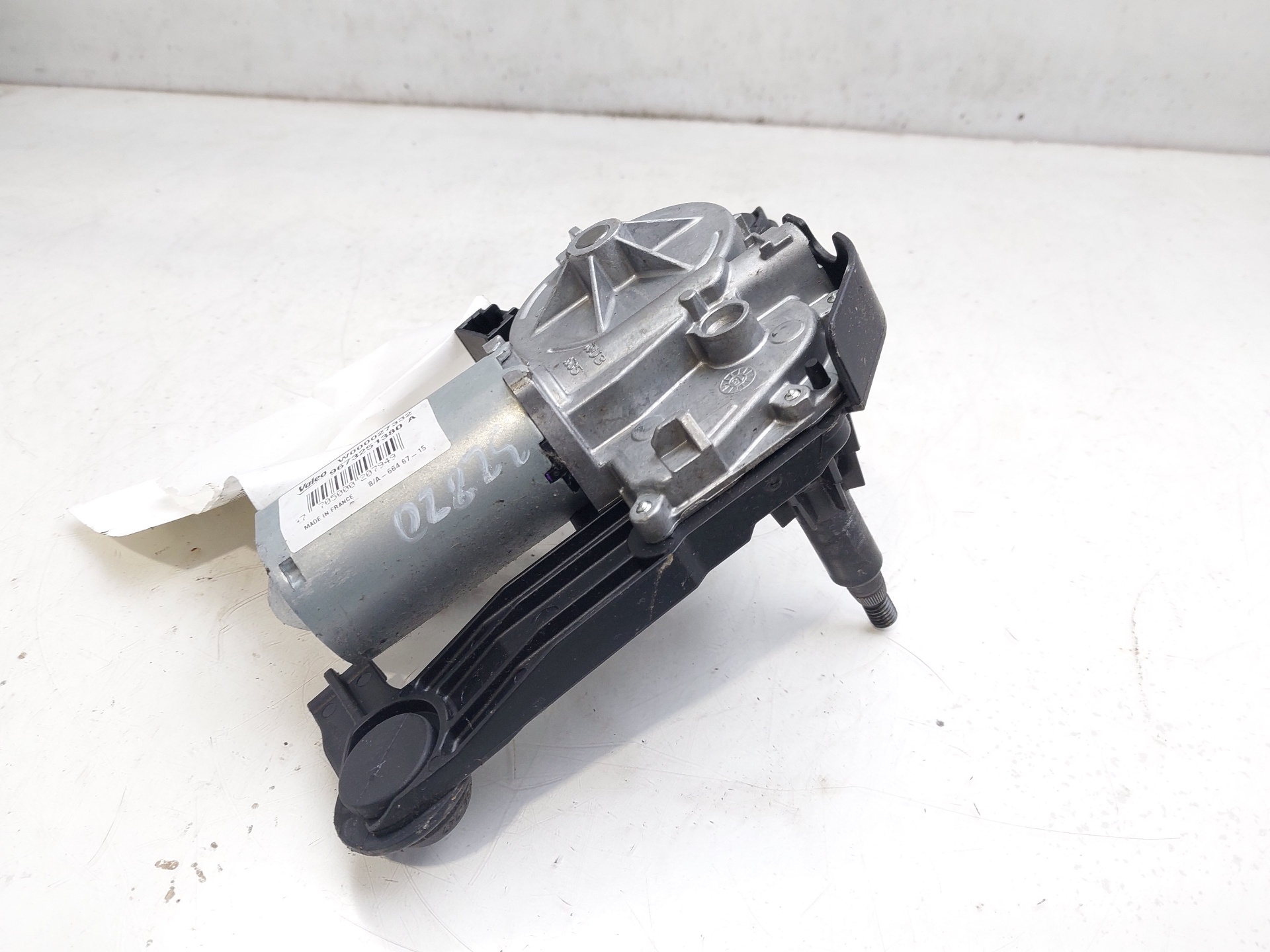 PEUGEOT 208 Peugeot 208 (2012-2015) Moteur d'essuie-glace de hayon 9673251380 22916514