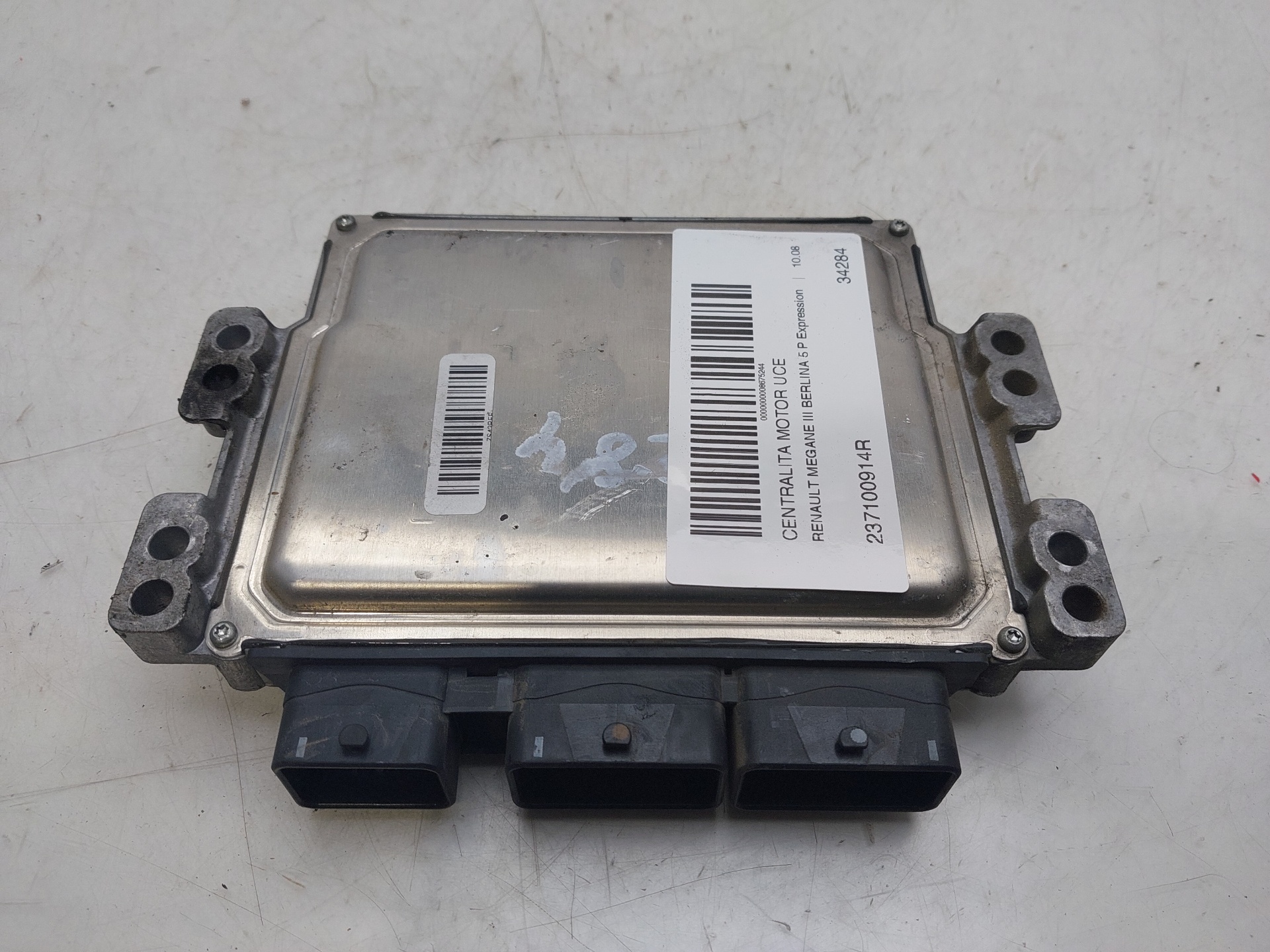 RENAULT Megane 3 generation (2008-2020) Engine Control Unit ECU 237100914R 24760934