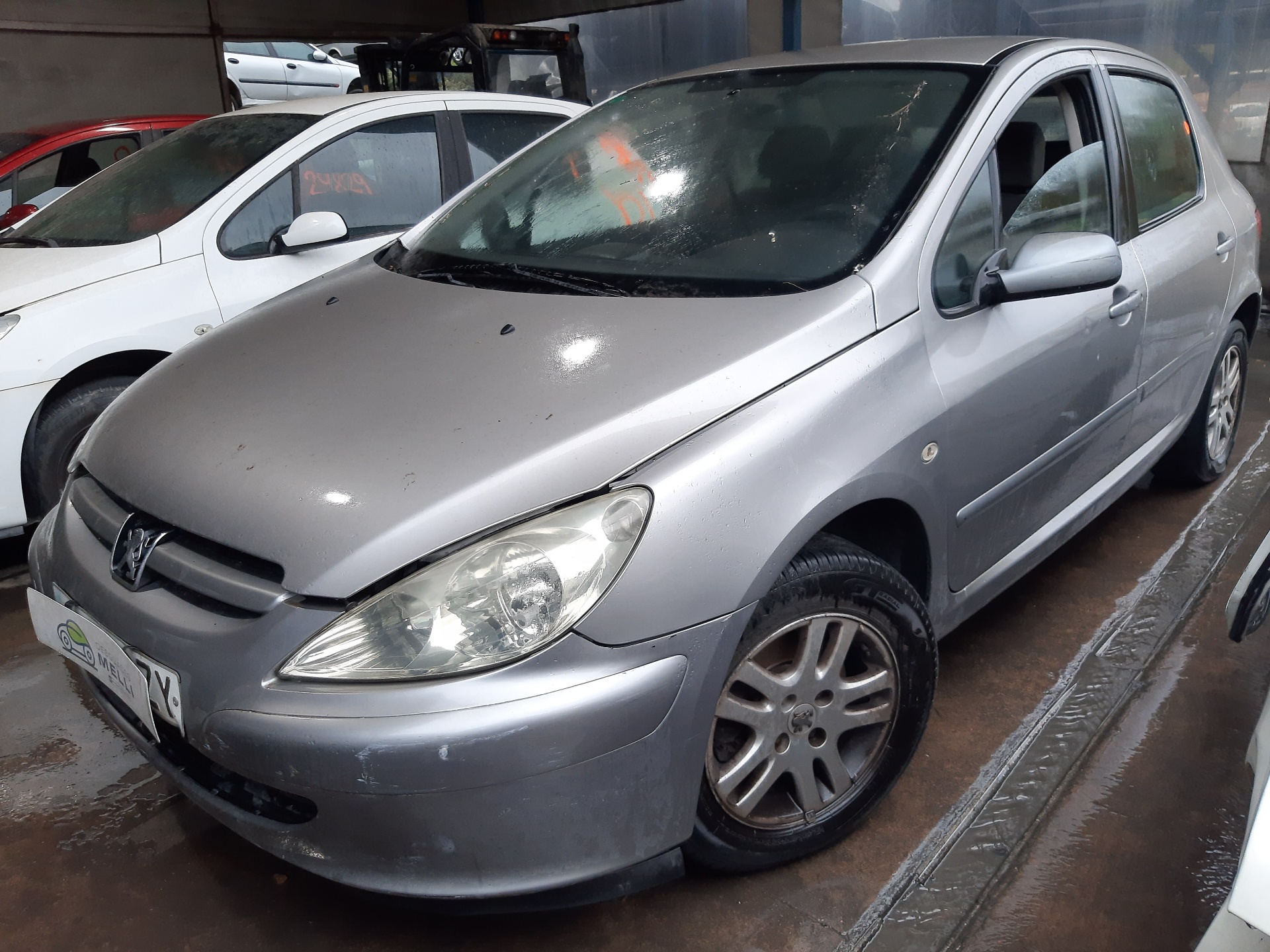 PEUGEOT 307 1 generation (2001-2008) Передній правий ремінь безпеки 96346430XX 24359720