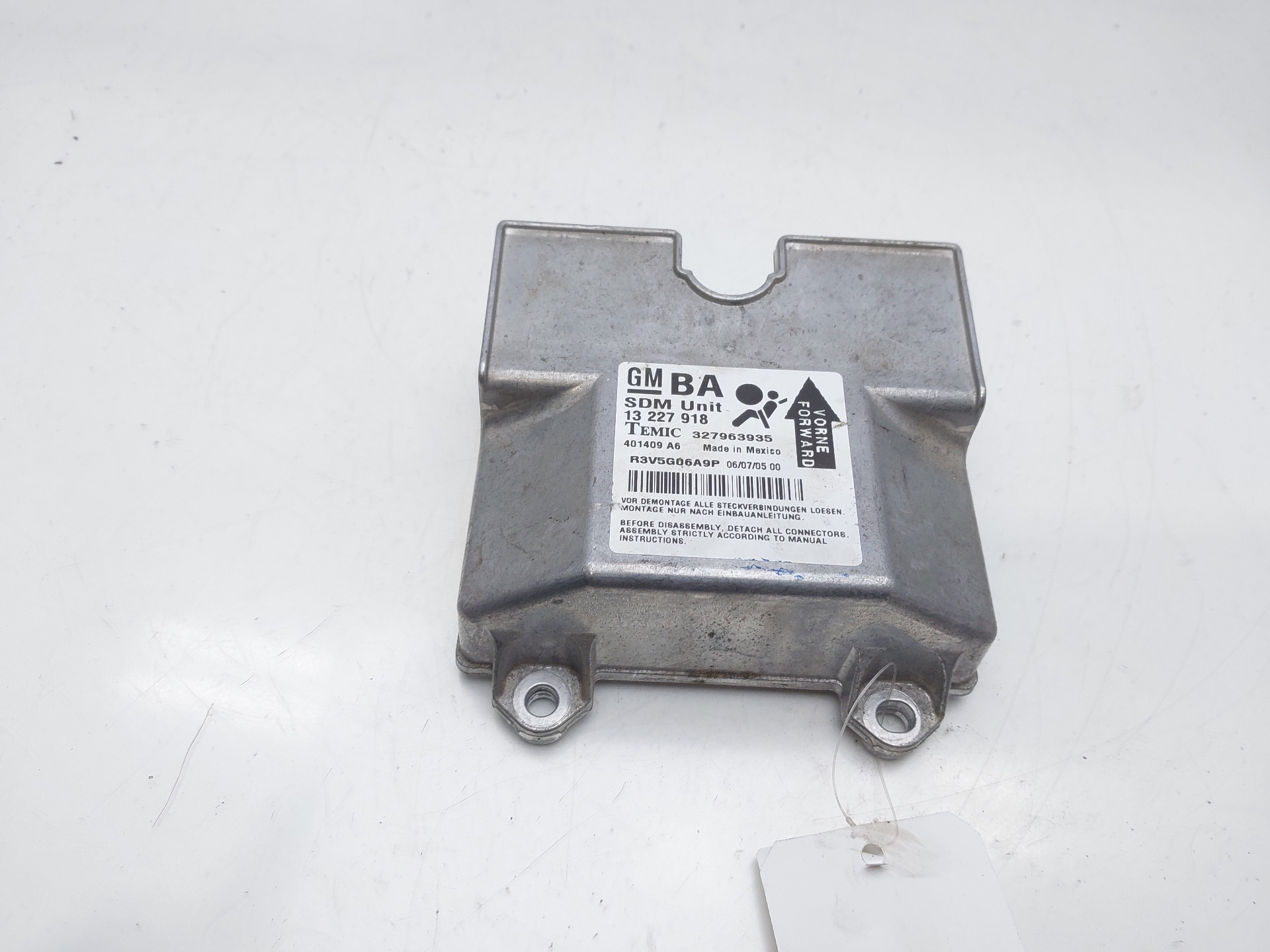 SUBARU Astra H (2004-2014) SRS vadības bloks 13227918 22484608