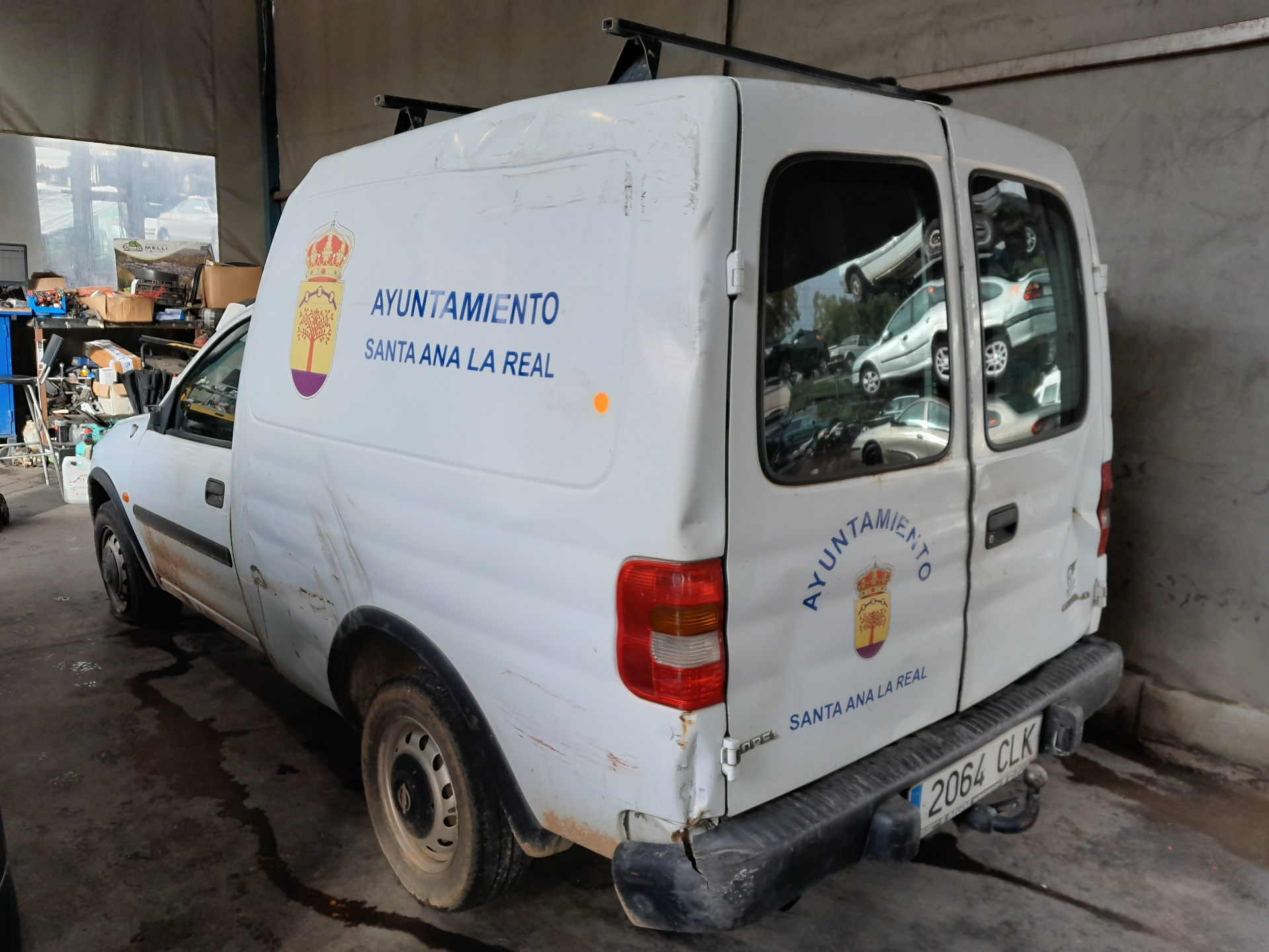 OPEL Combo B (1993-2001) Другие внутренние детали 90388606 20147653