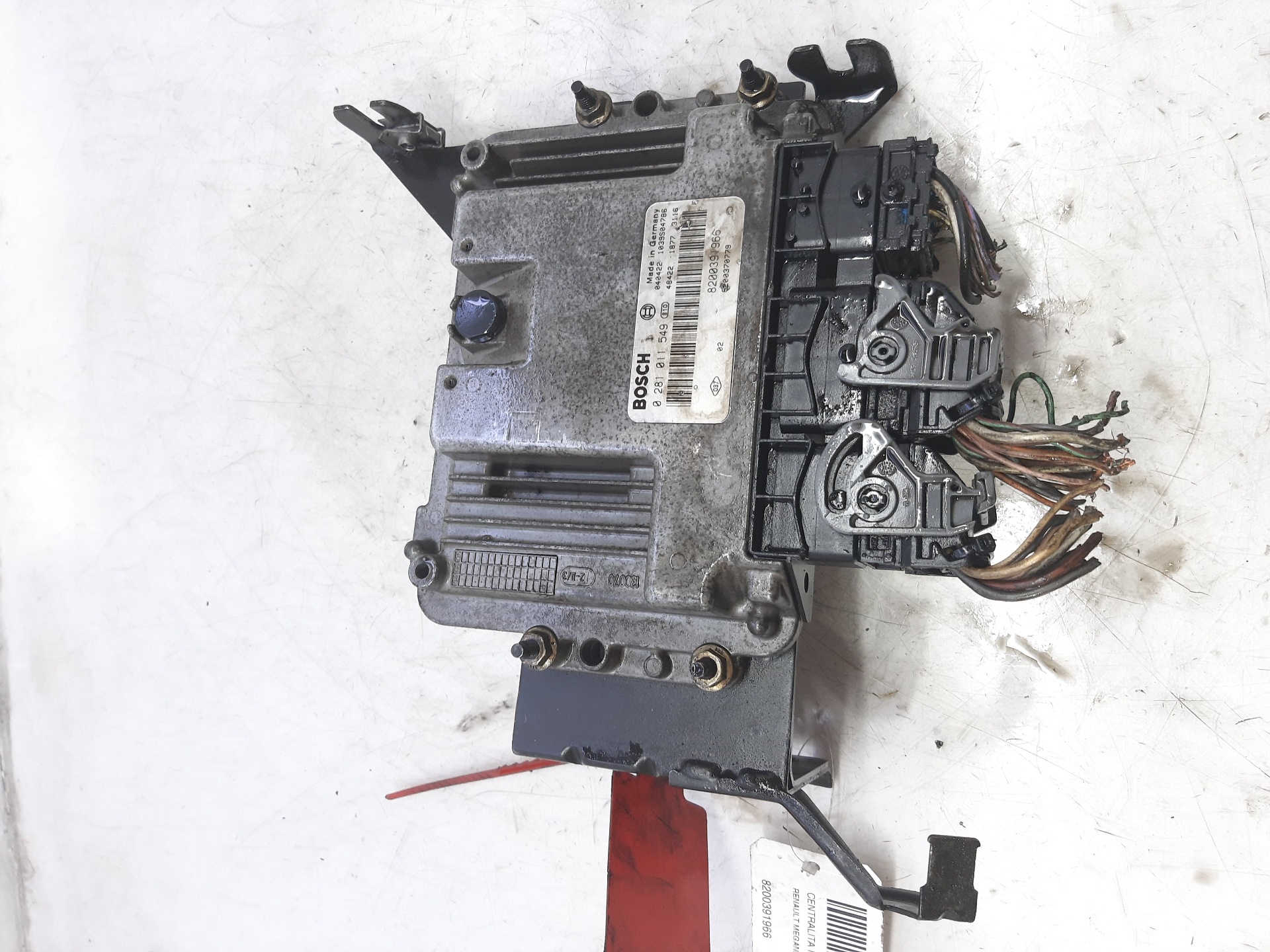 RENAULT Megane 2 generation (2002-2012) Engine Control Unit ECU 8200391966 22469947