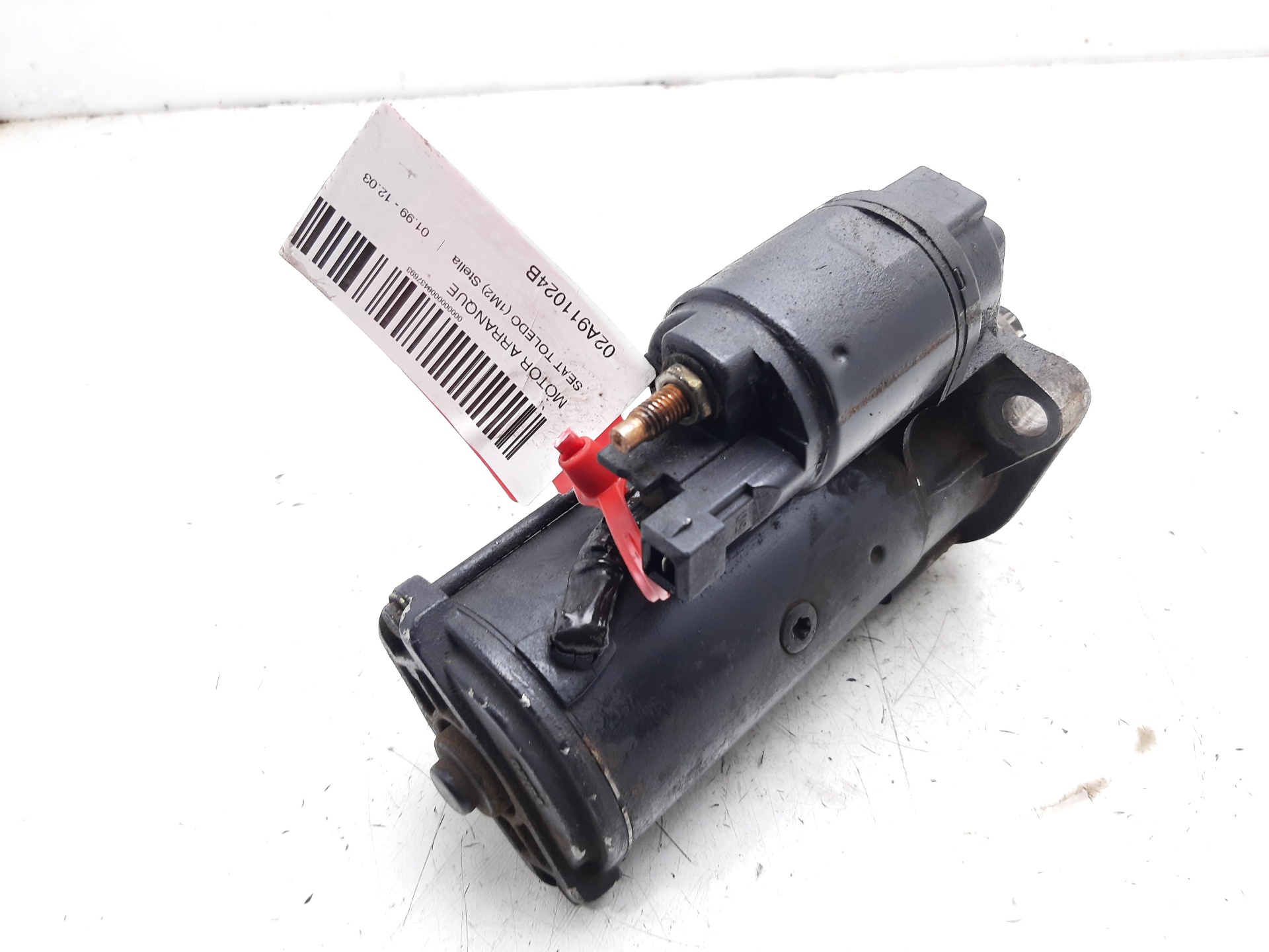 SEAT Toledo 2 generation (1999-2006) Starter Motor 02A911024B 22561466