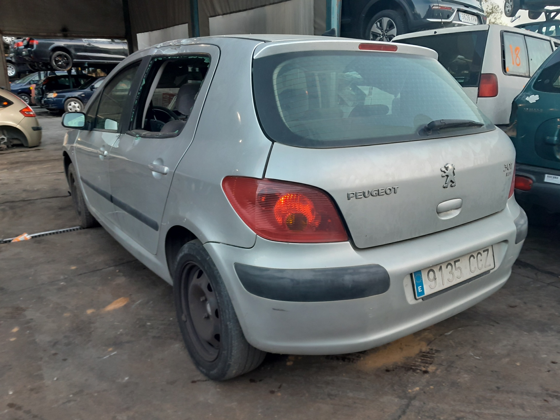 LADA 307 1 generation (2001-2008) Lève-vitre de porte arrière droite 9224A6 22736250