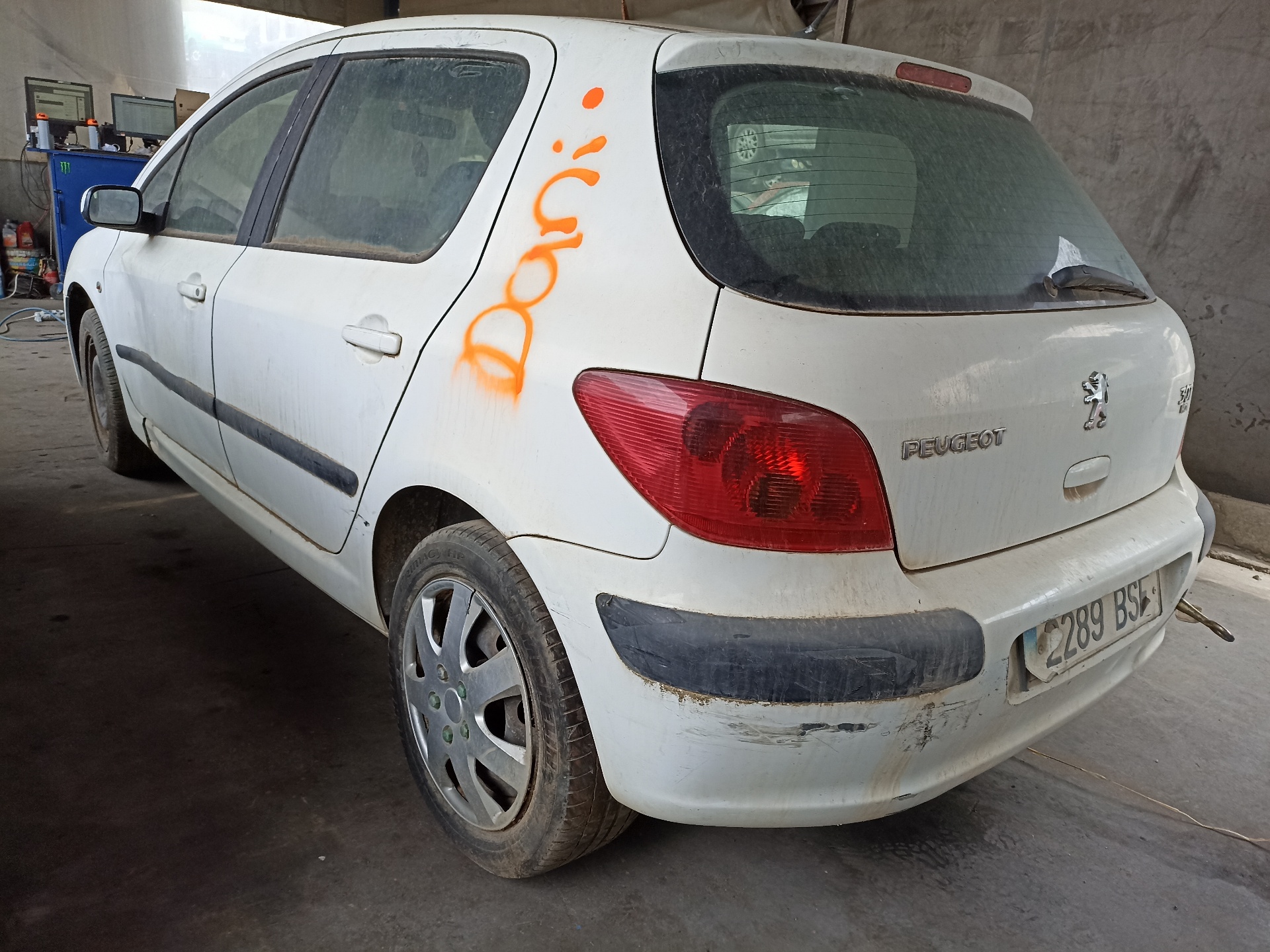 PEUGEOT 307 1 generation (2001-2008) Зеркало передней левой двери 96347726XT 22457191