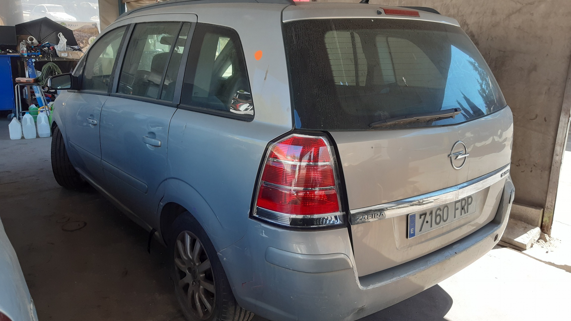 OPEL Zafira B (2005-2010) Difūzoriaus ventiliatorius 24467444 22422854