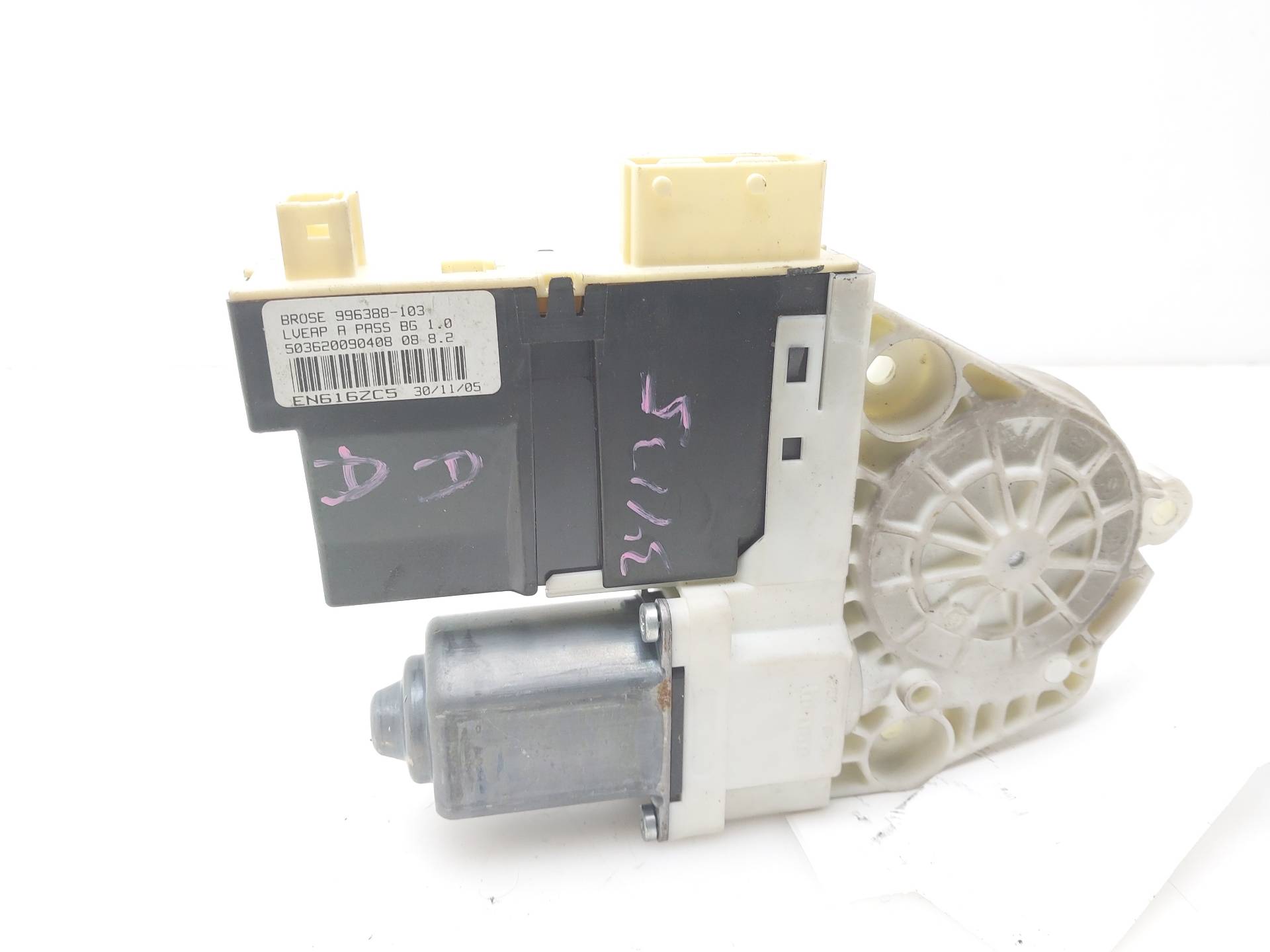 CITROËN C4 1 generation (2004-2011) Front Right Door Window Control Motor 9681574880 23973792