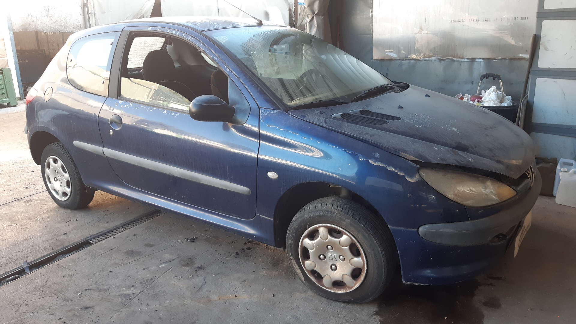 PEUGEOT 206 1 generation (1998-2009) Бампер задний 7013L0 18800618