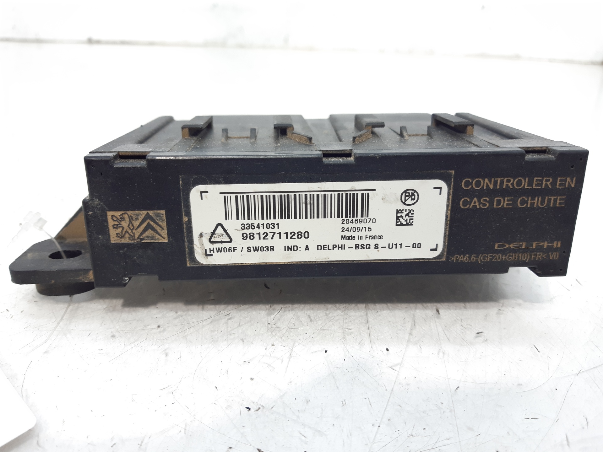 CITROËN C4 Picasso 2 generation (2013-2018) Other Control Units 9812711280 20176100