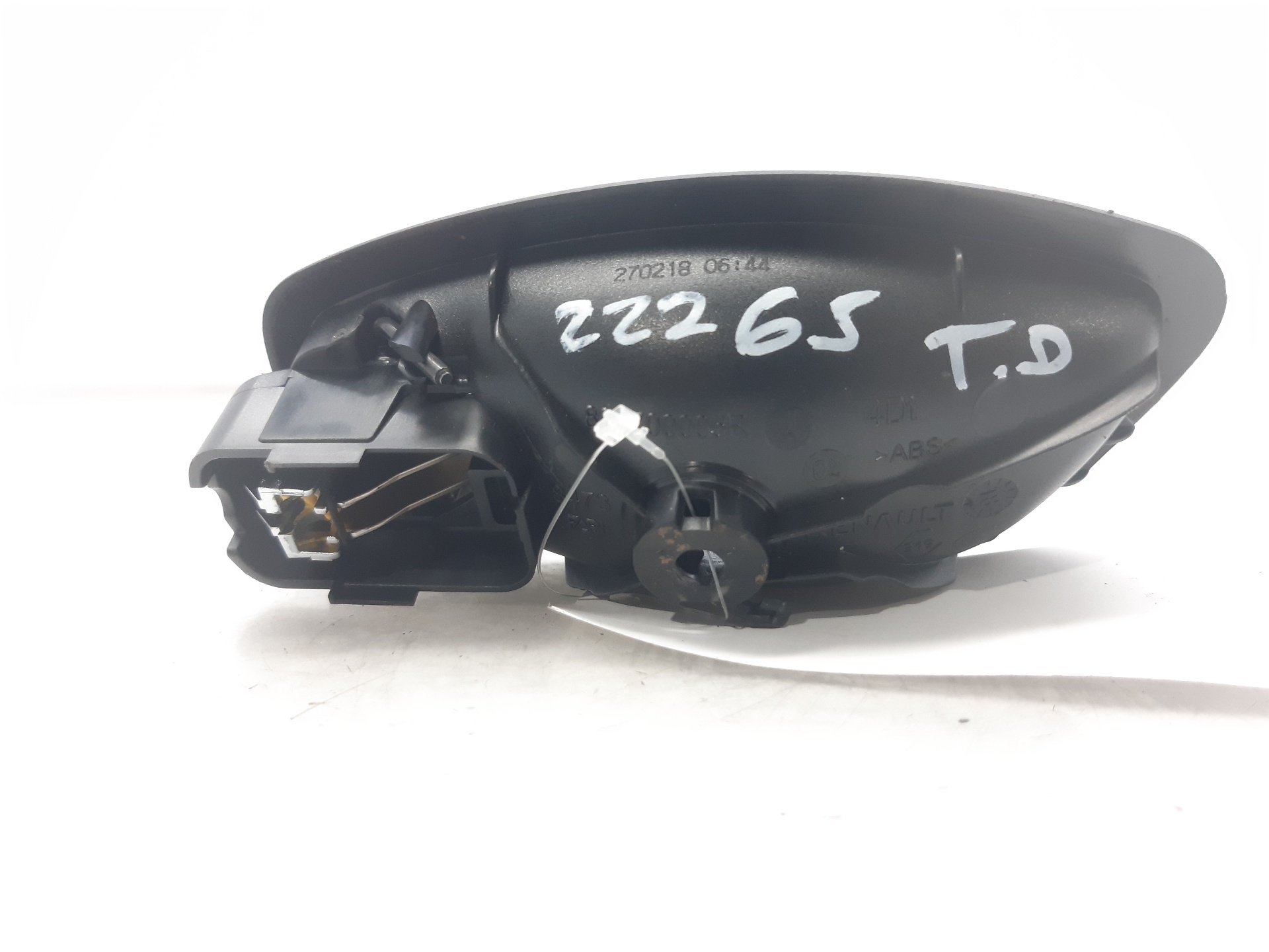 RENAULT Captur 1 generation (2013-2019) Right Rear Internal Opening Handle 806700005R 18646063